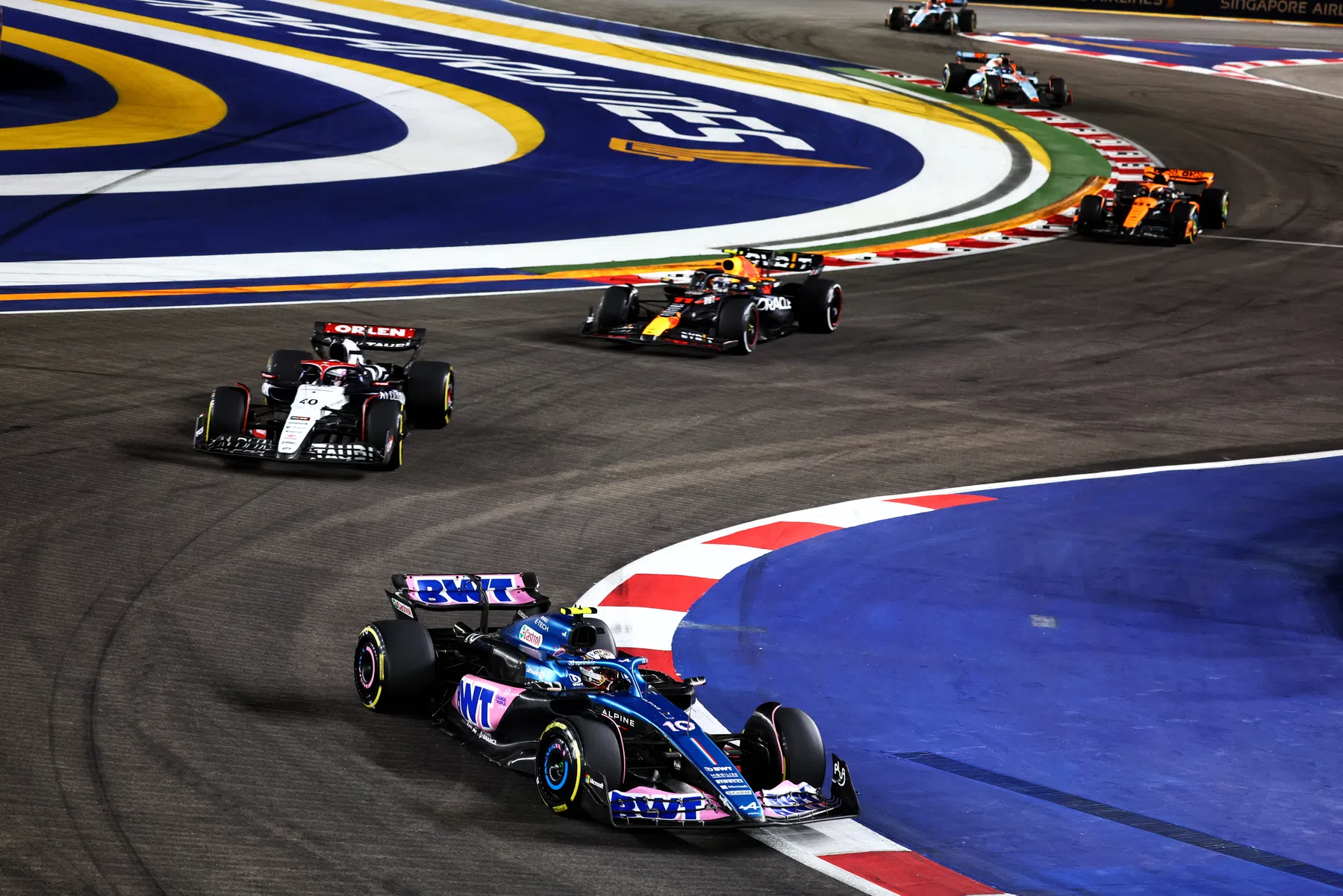 Programme complet du Grand Prix de Singapour F1 2024