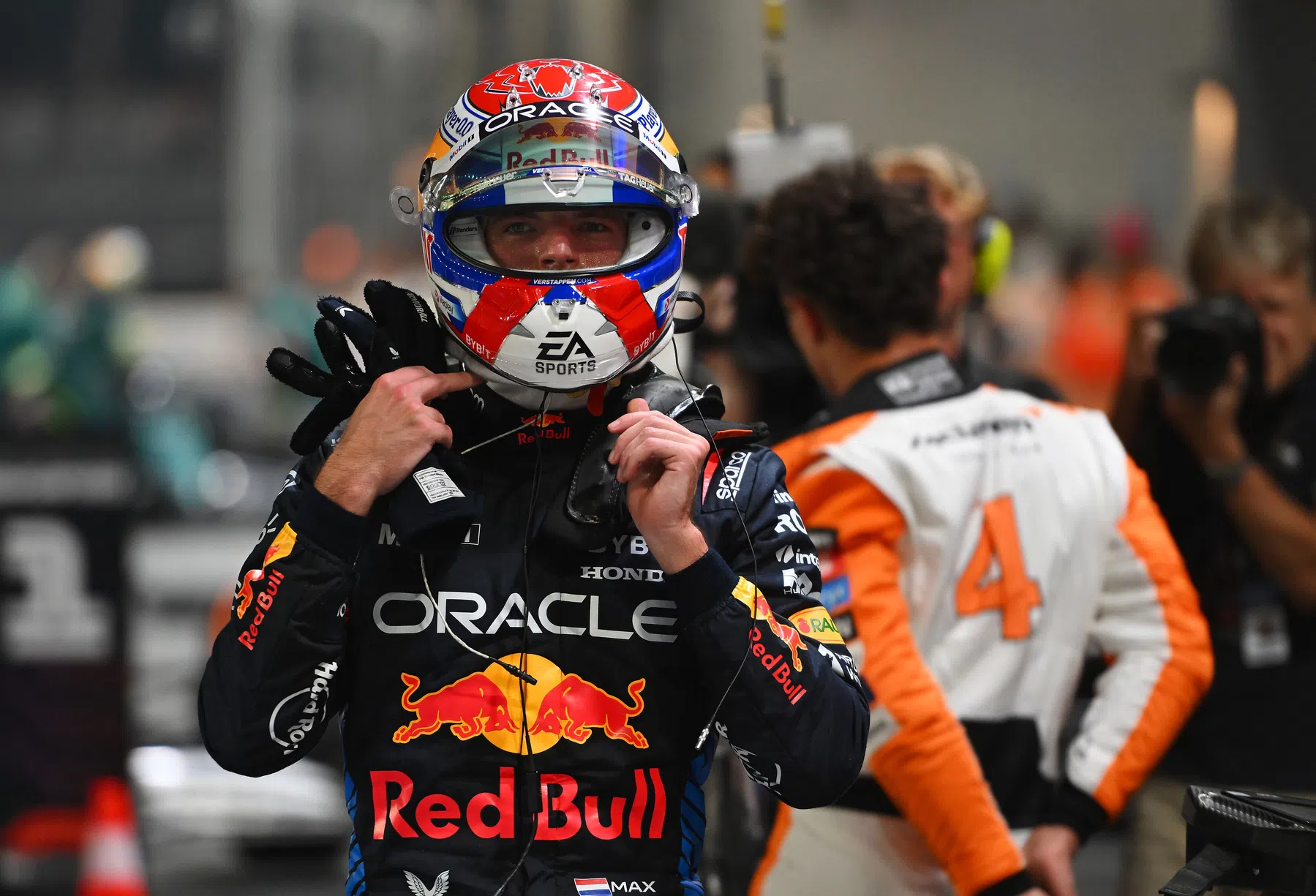 F1 Lando Norris ziet max Verstappen beter worden