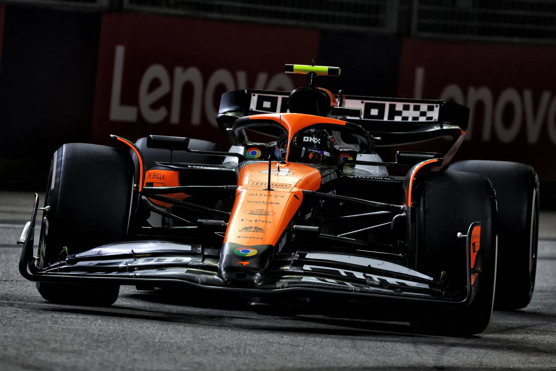 Lando Norris en tête de la FP3 de la F1