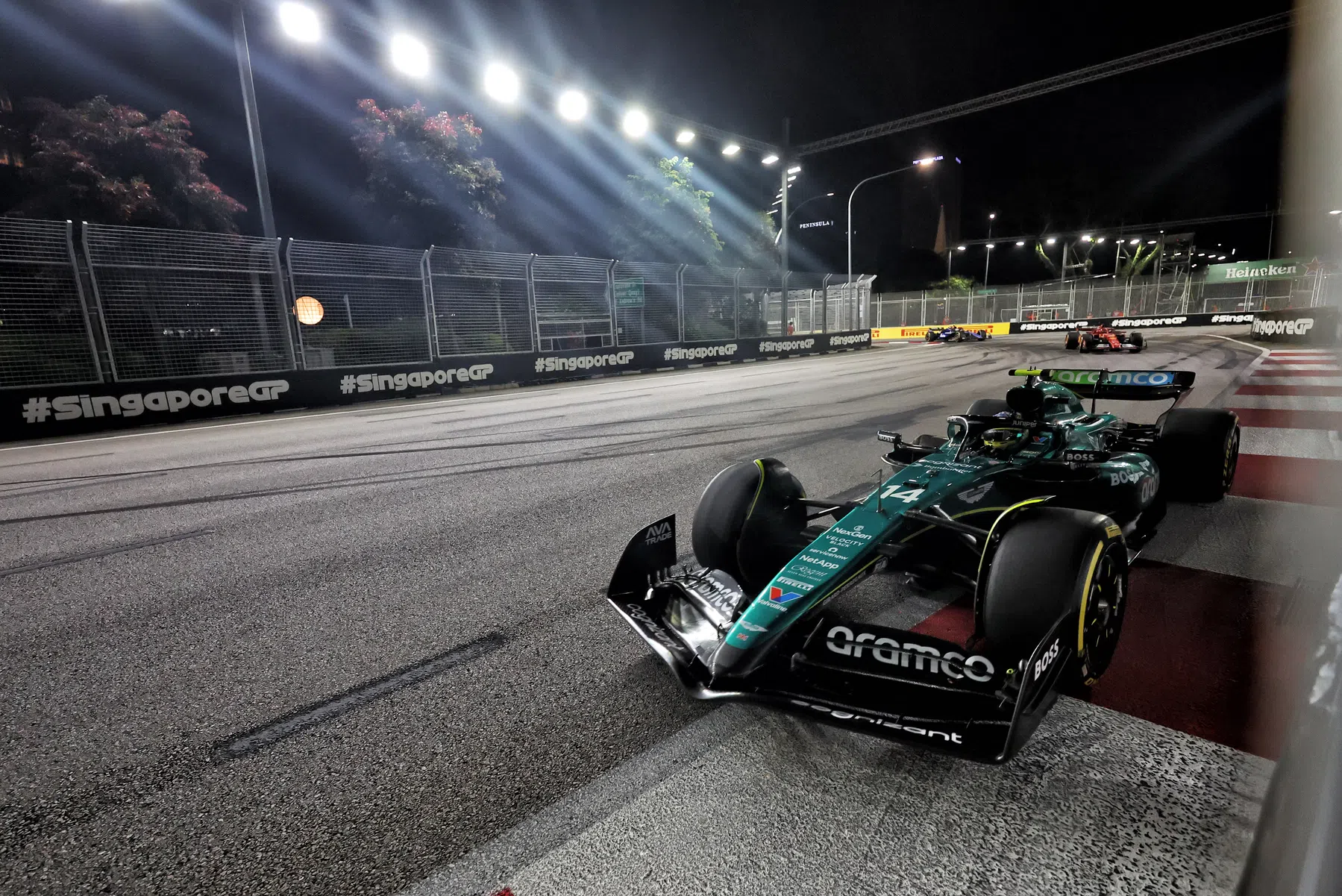 F1: Fernando Alonso hace milagros con Aston Martin tras P8 en GP Singapur