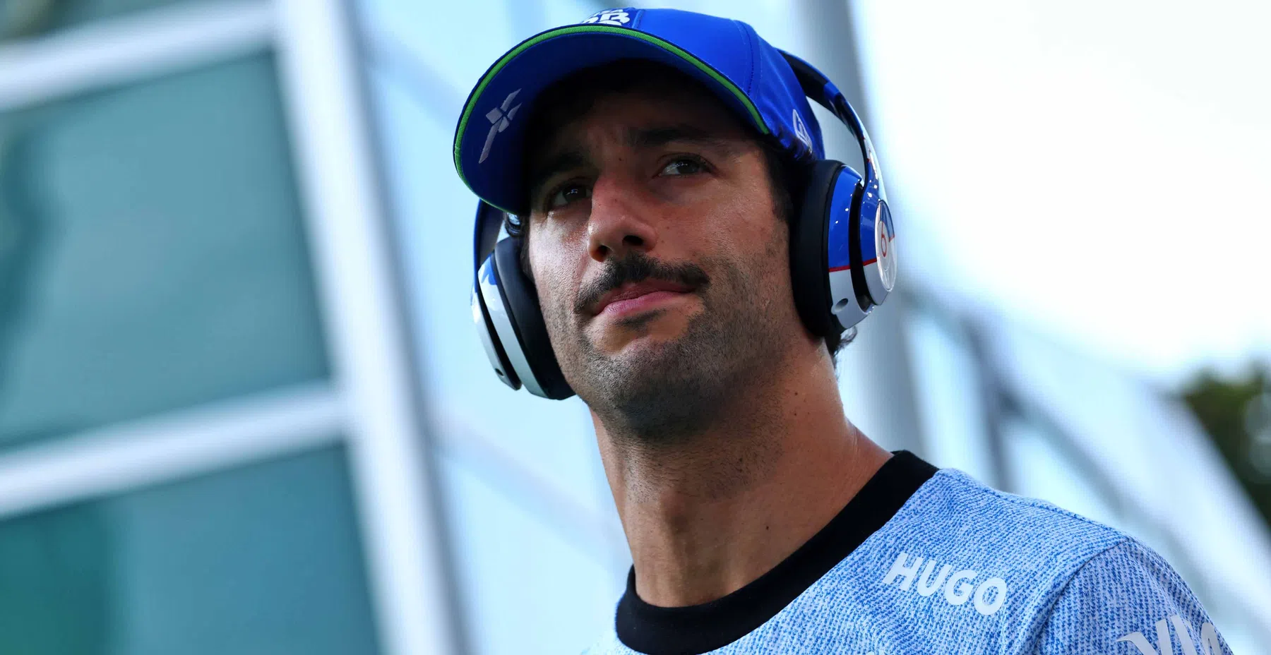 F1 Daniel Ricciardo reacts to farewell to VCARB and Formula One