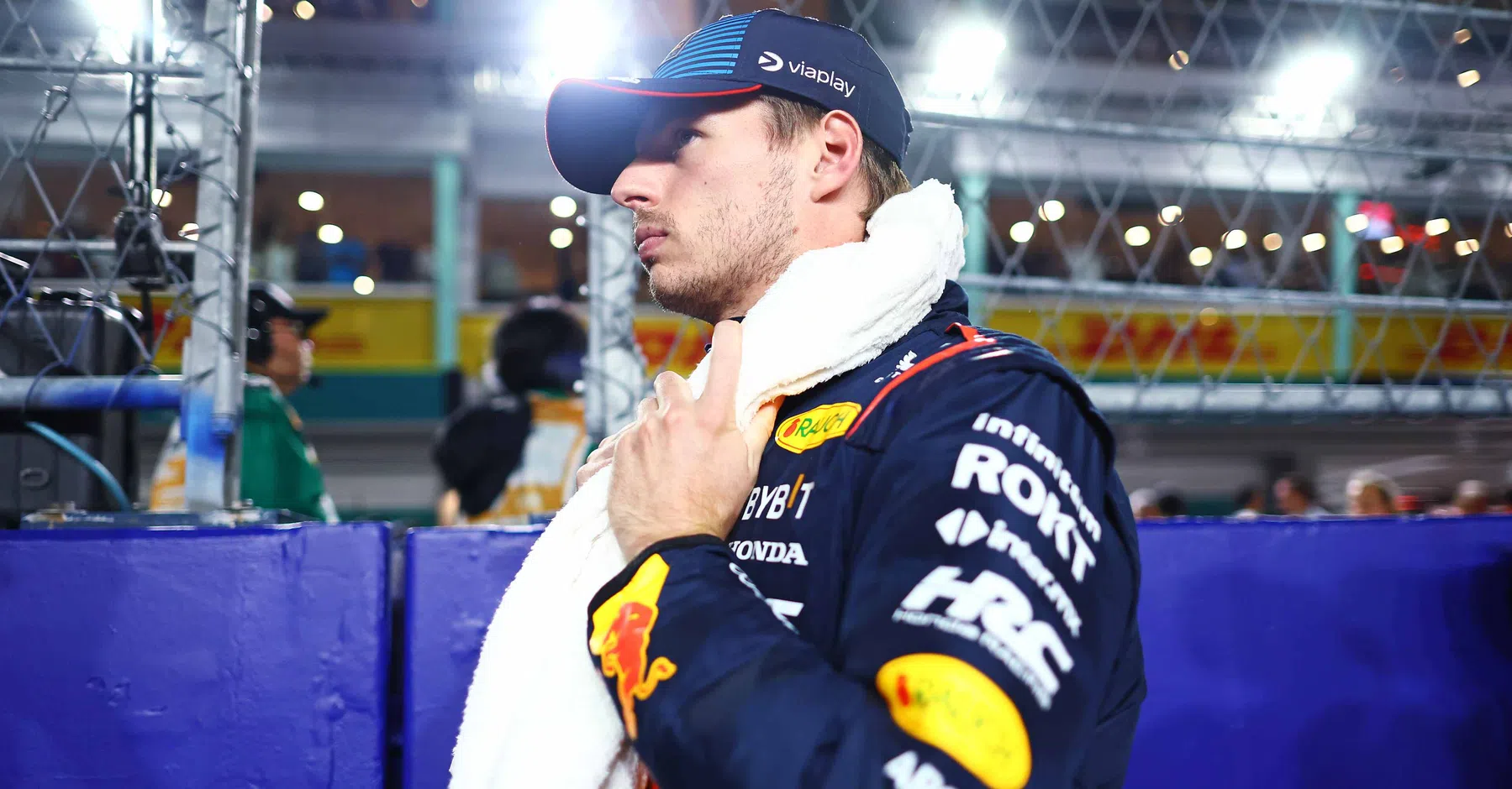 Max Verstappen over P2 in GP Singapore, Lando Norris en Daniel Ricciardo