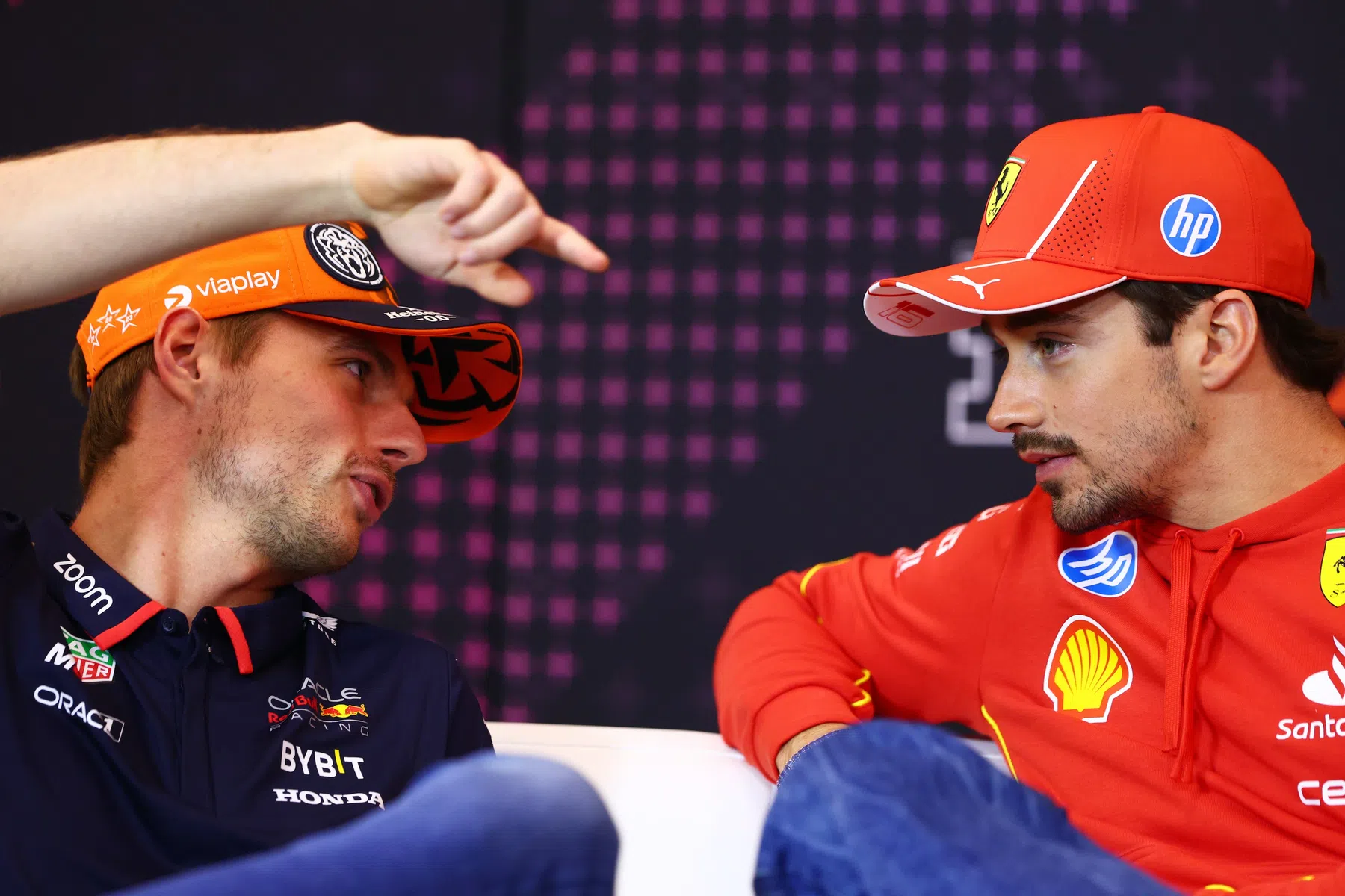 F1 driver Charles Leclerc on swearing Max Verstappen and the FIA