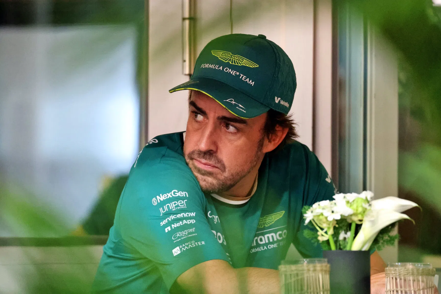 F1-Pilot Fernando Alonso von Aston Martin über Formel-1-Fahrer