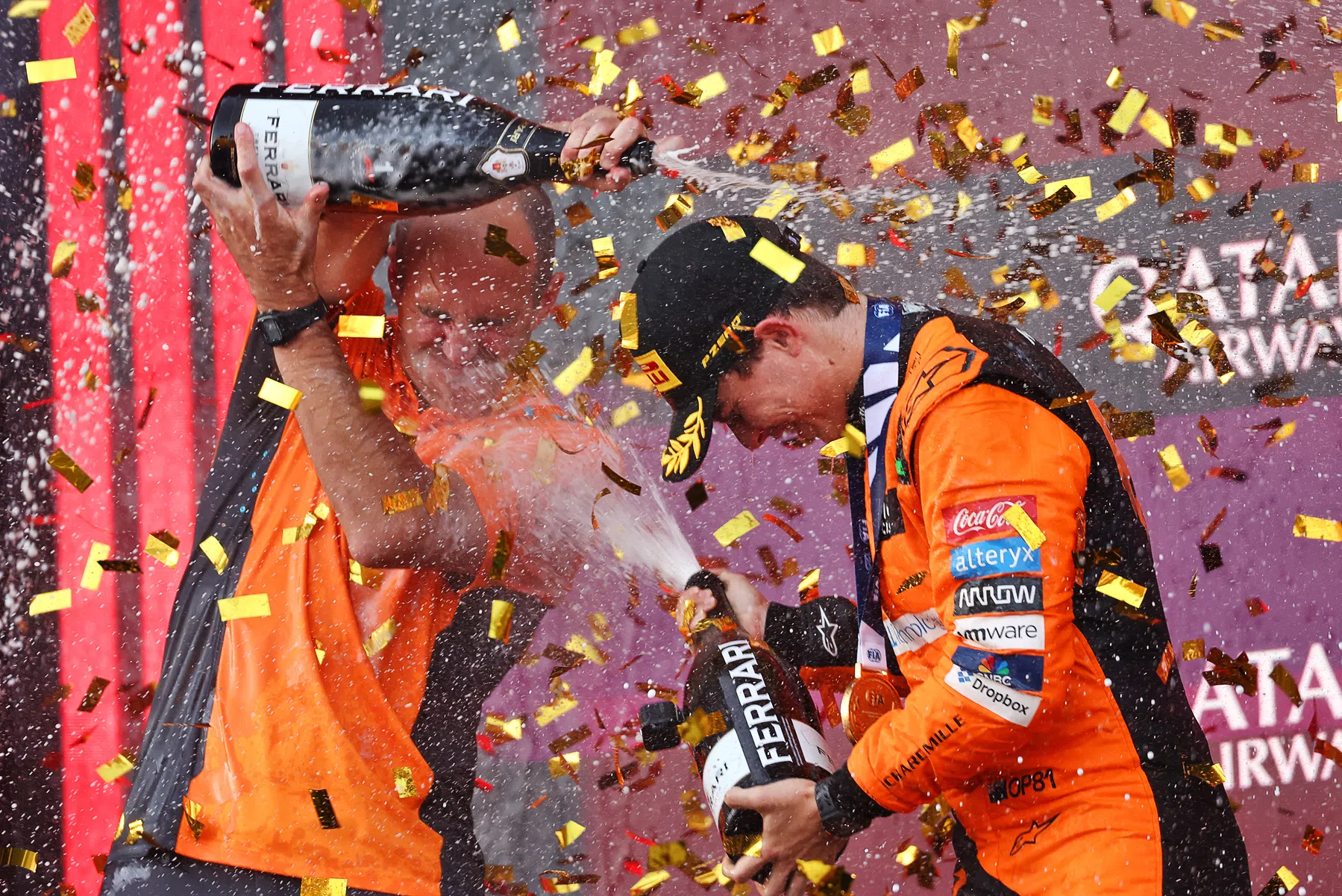 In der Formel 1 wird es wieder Champagner geben