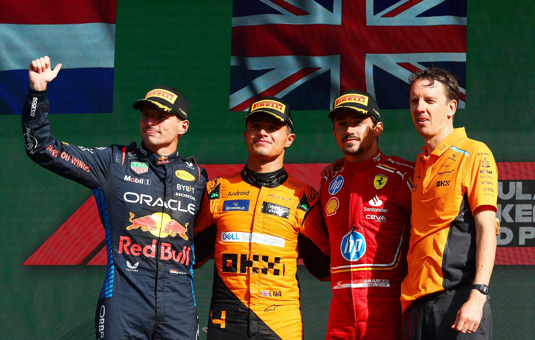 Helmut Marko on F1 differences Max Verstappen Lando Norris Charles Leclerc