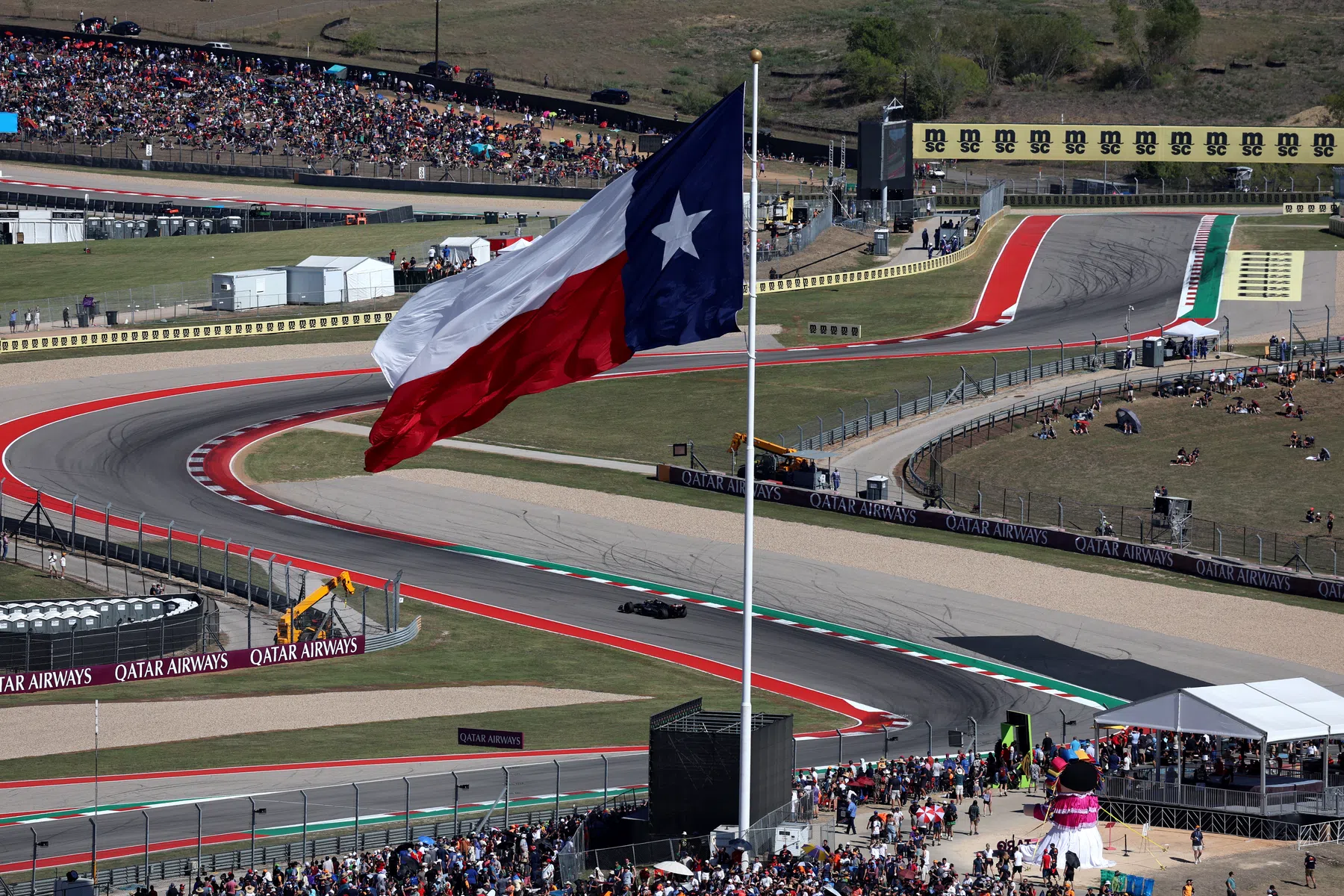 F1: pronóstico del tiempo para el fin de semana Sprint del USGP en Austin