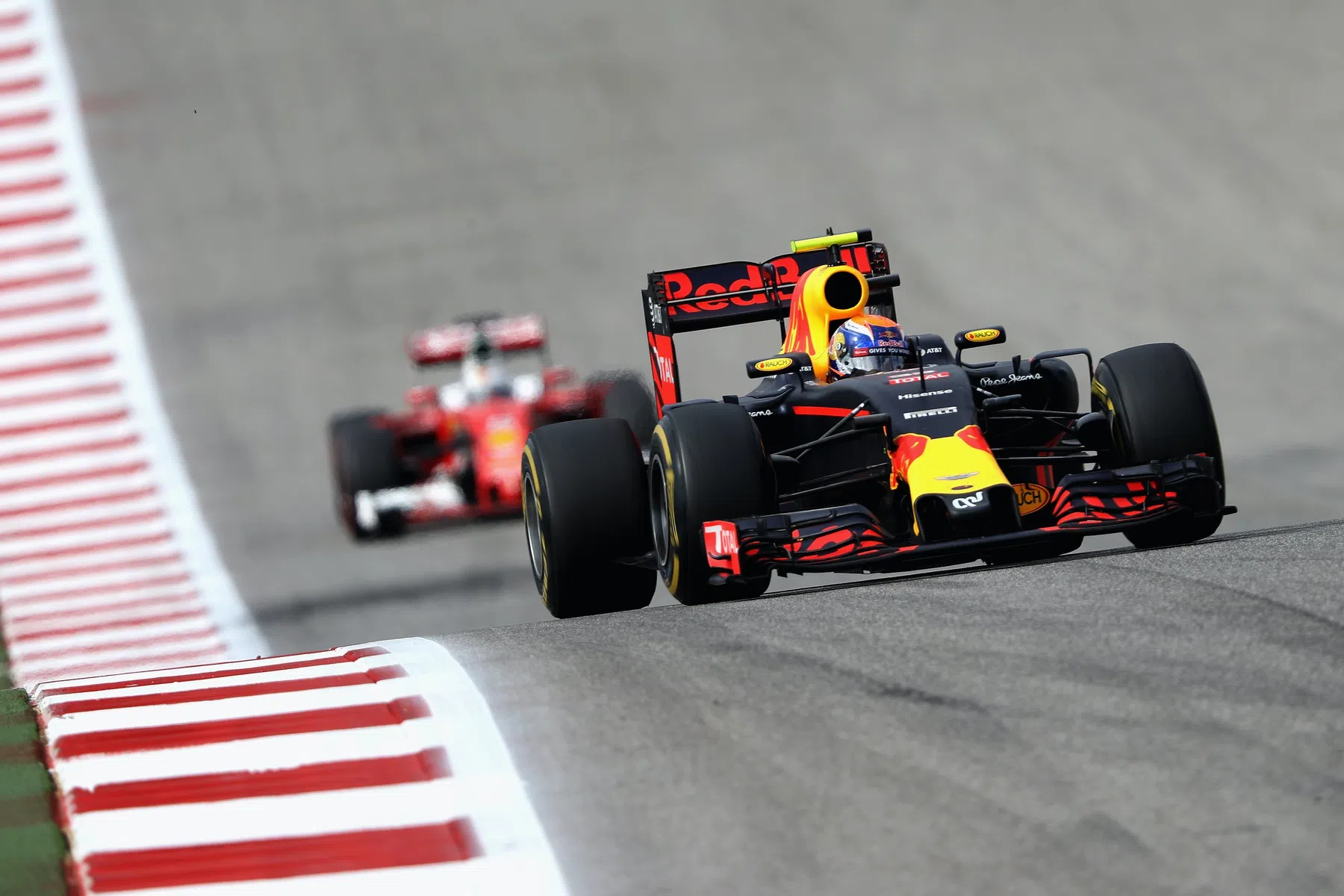 Verstappen over fout tijdens Grand Prix Verenigde Staten in 2016