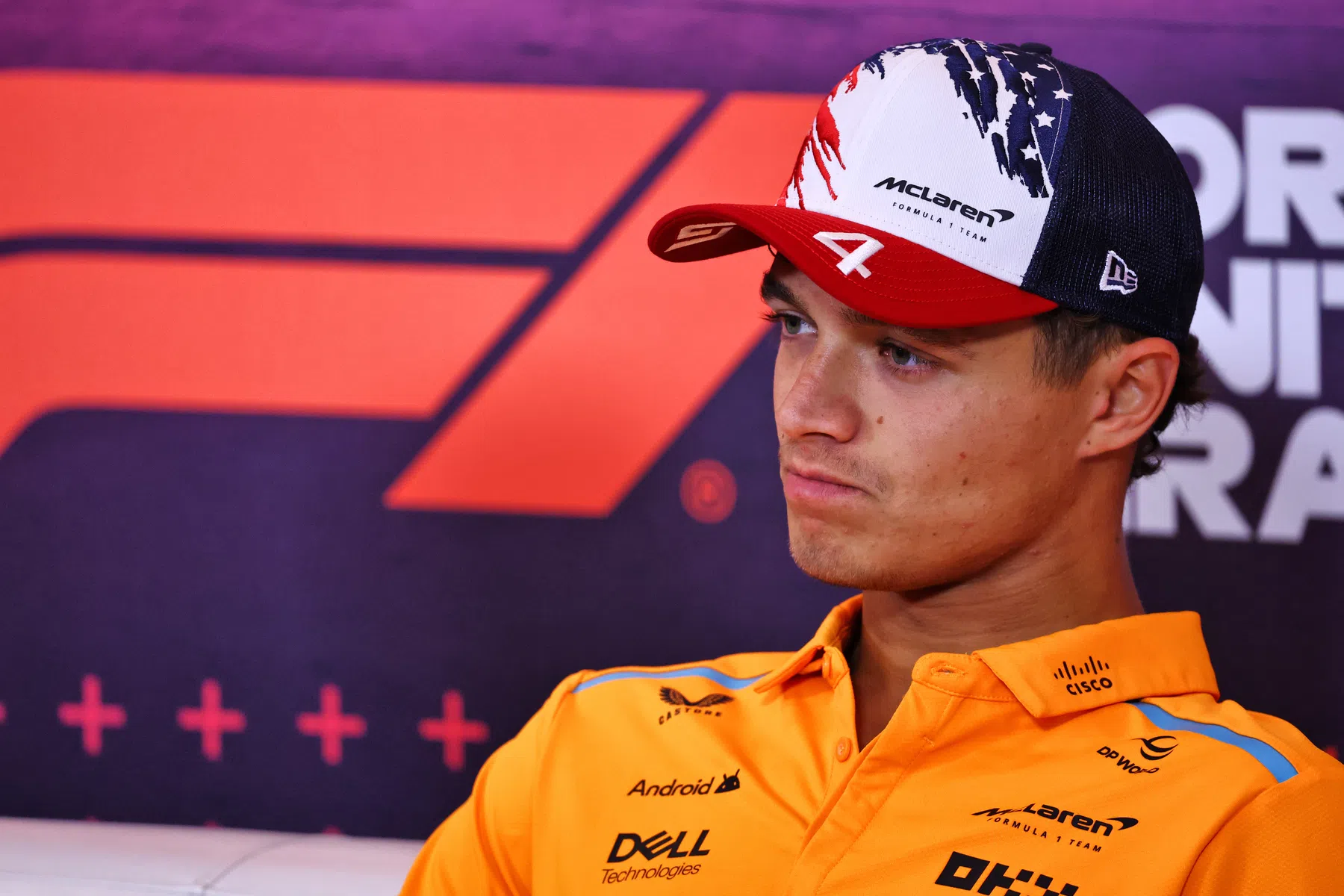 Lando Norris advierte a Max Verstappen antes del Gran Premio de Estados Unidos de F1