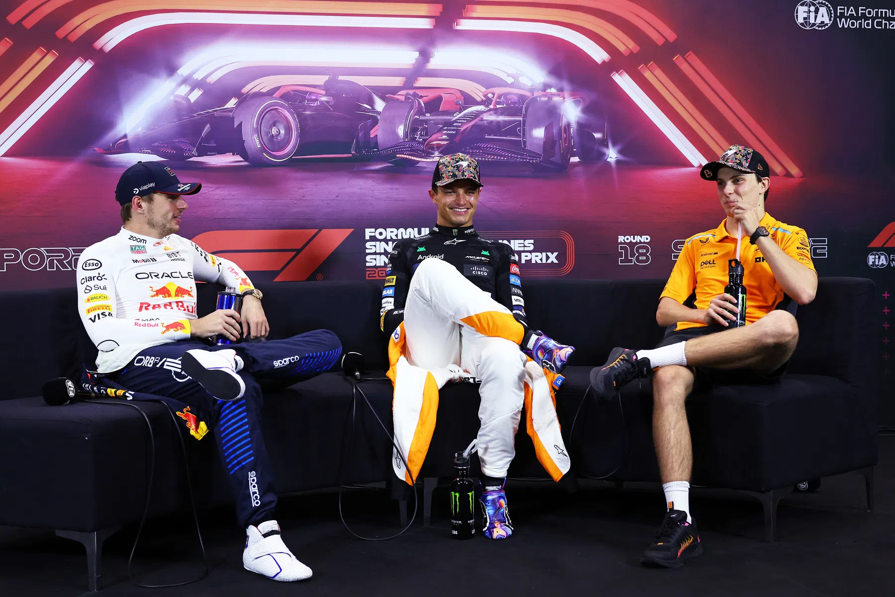 Estos pilotos de F1 están presentes en la rueda de prensa de F1 en Austin el jueves