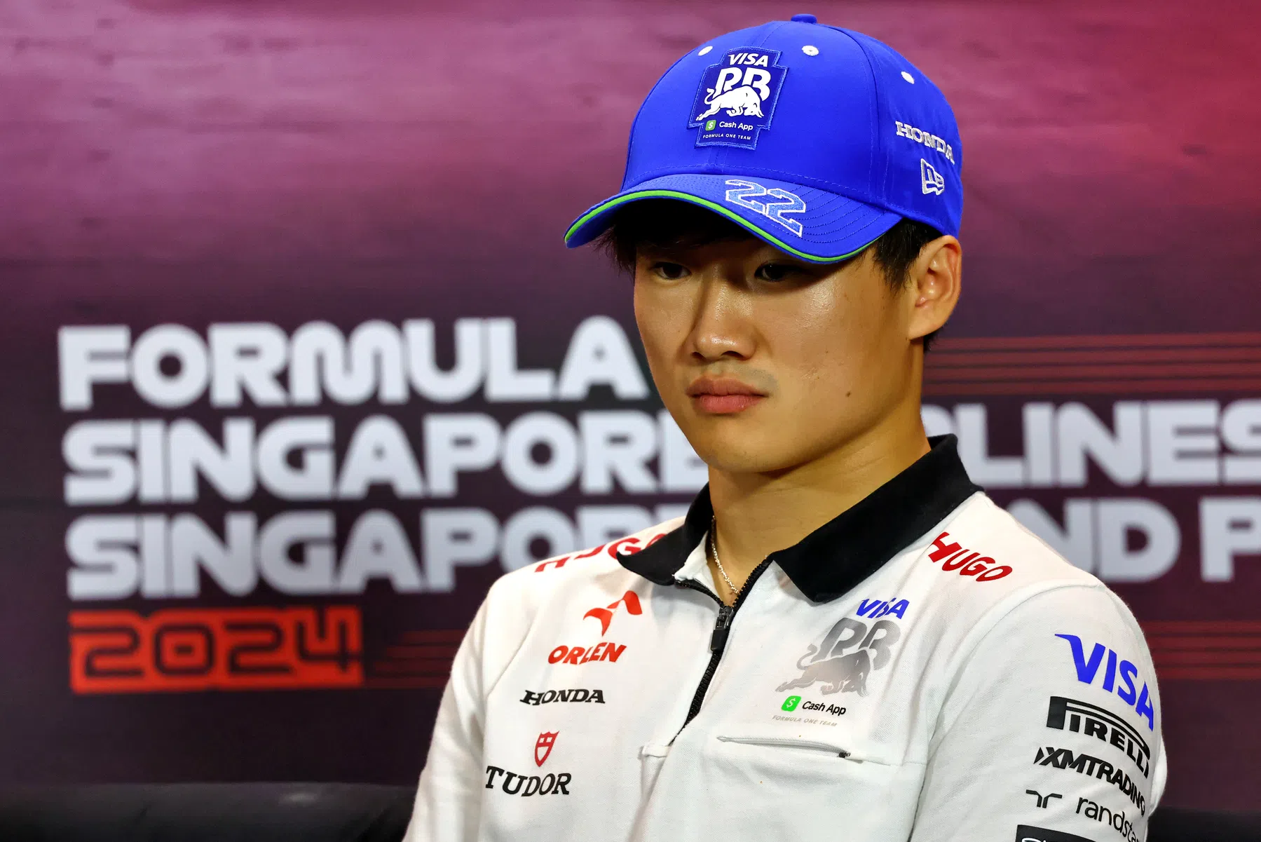 Yuki Tsunoda ému par le départ de Daniel Ricciardo de la F1 après le GP de Singapour