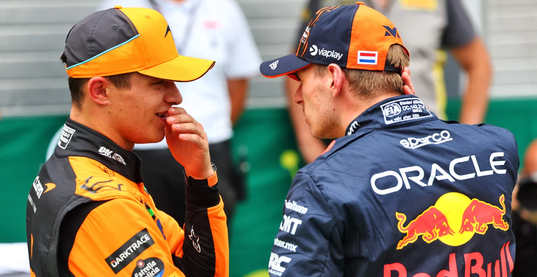 Lando Norris kan ermee leven als Max Verstappen F1-kampioen wordt