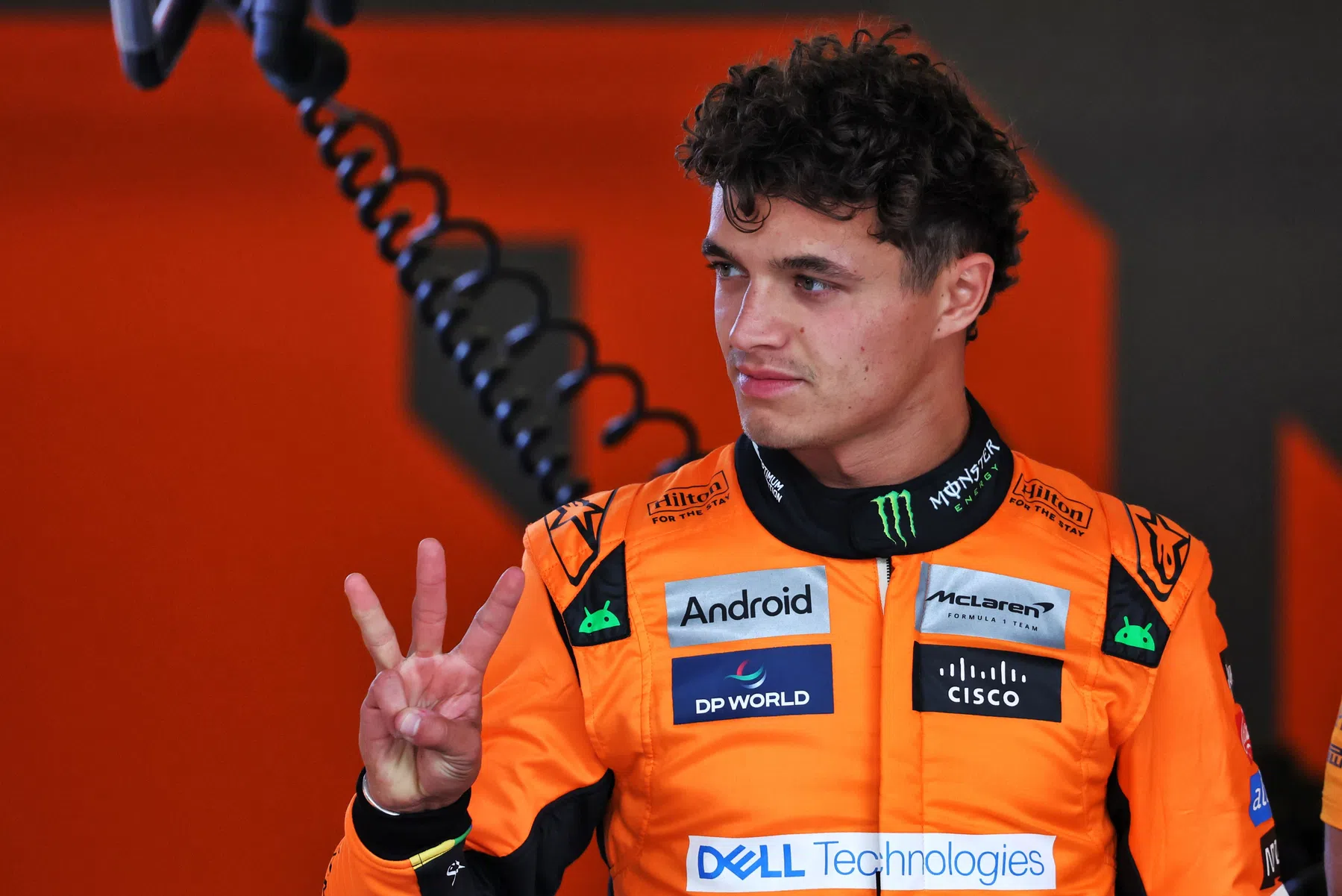 F1 Lando Norris is niet met Max Verstappen bezig