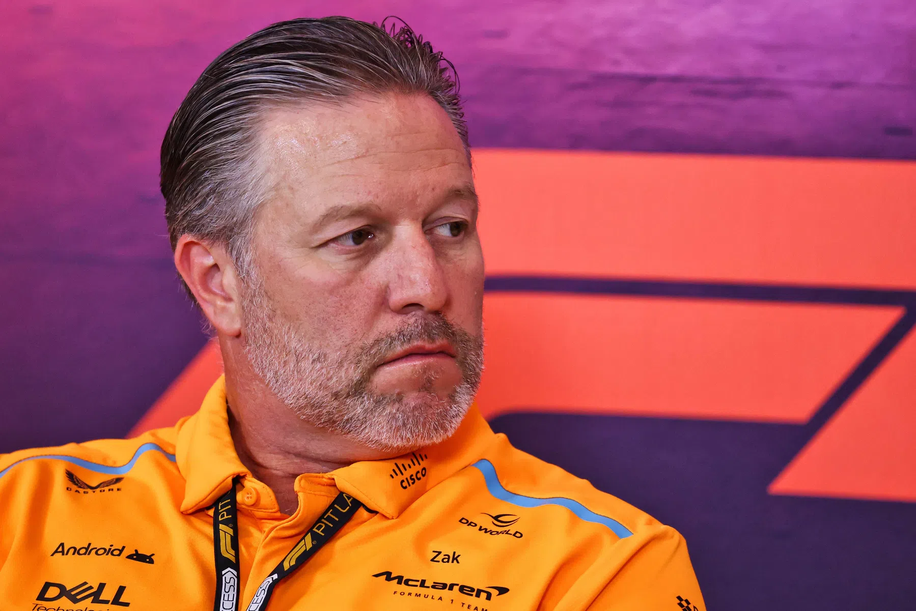 Zak Brown furioso con Verstappen dopo l'incidente di Lando Norris