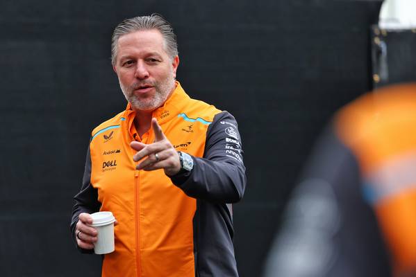 Zak Brown shies away from McLaren domination US Grand Prix