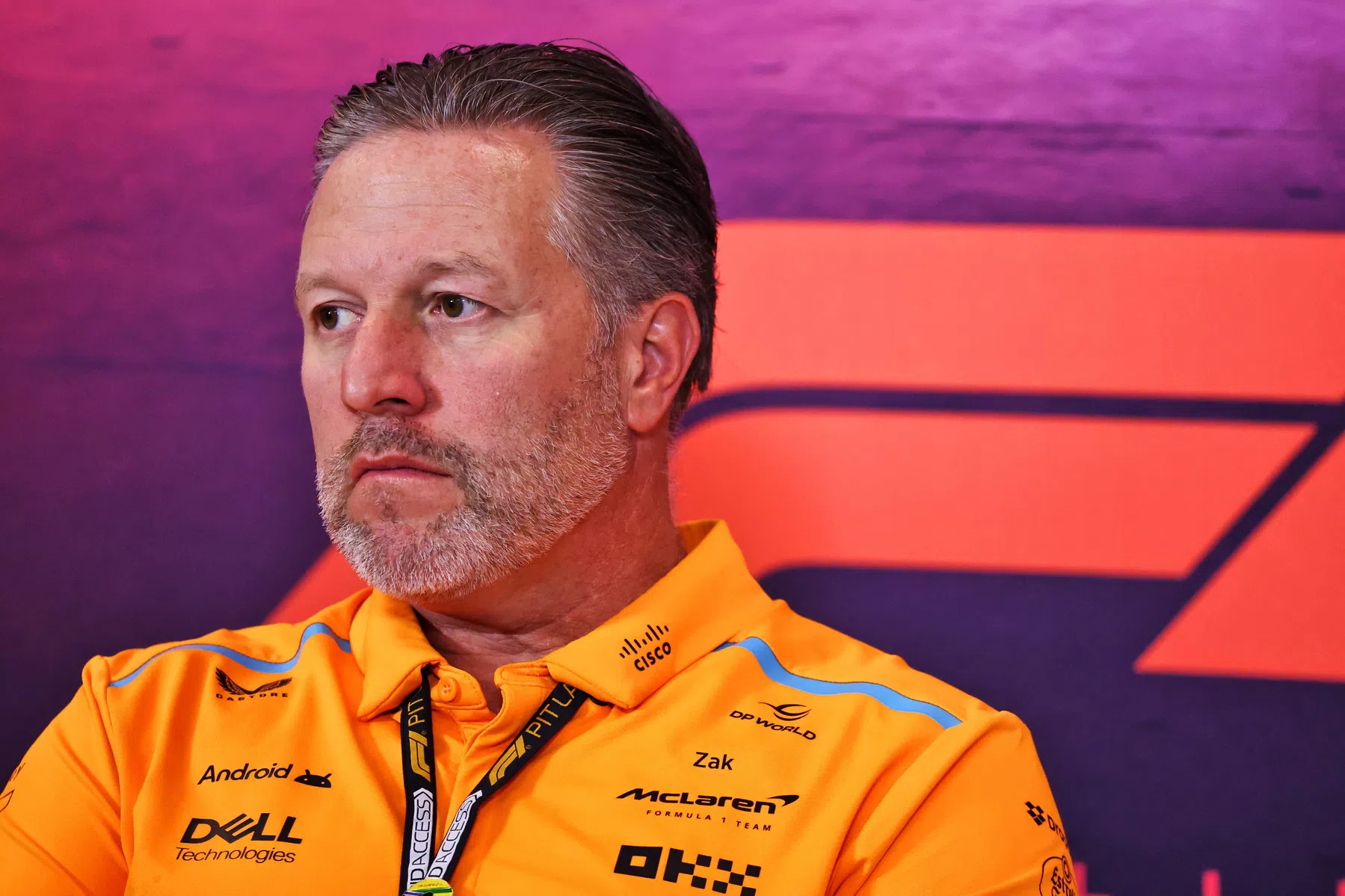 Zak Brown responds on social media after penalty for Lando Norris