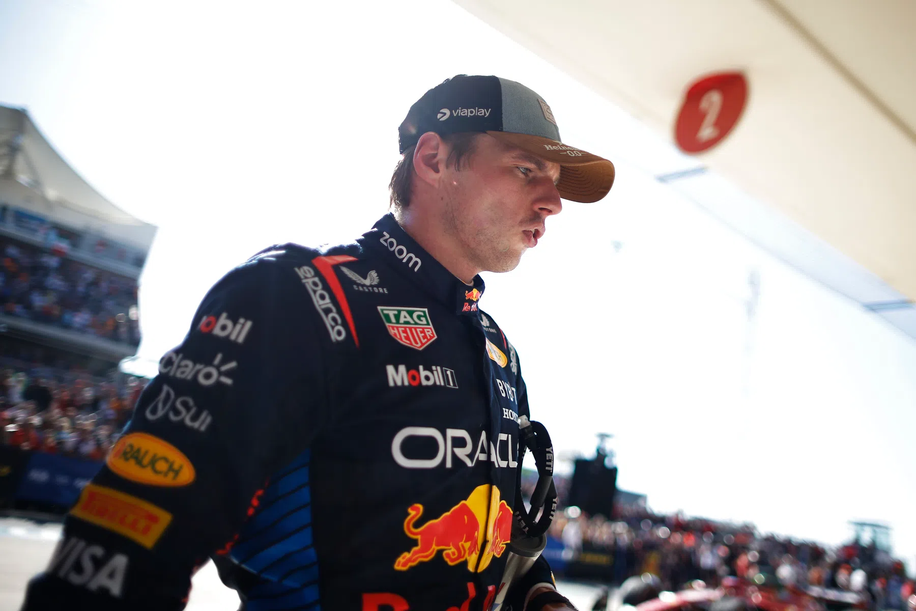 X-account Max Verstappen accenna ad un annuncio per il GP del Brasile