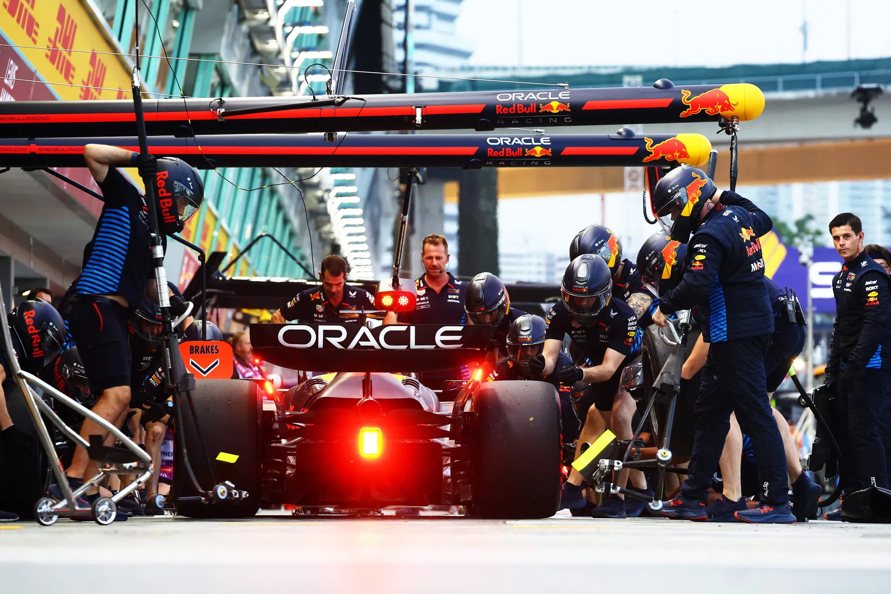 Pitcrew Red Bull Racing over viering pitstops en Max Verstappen