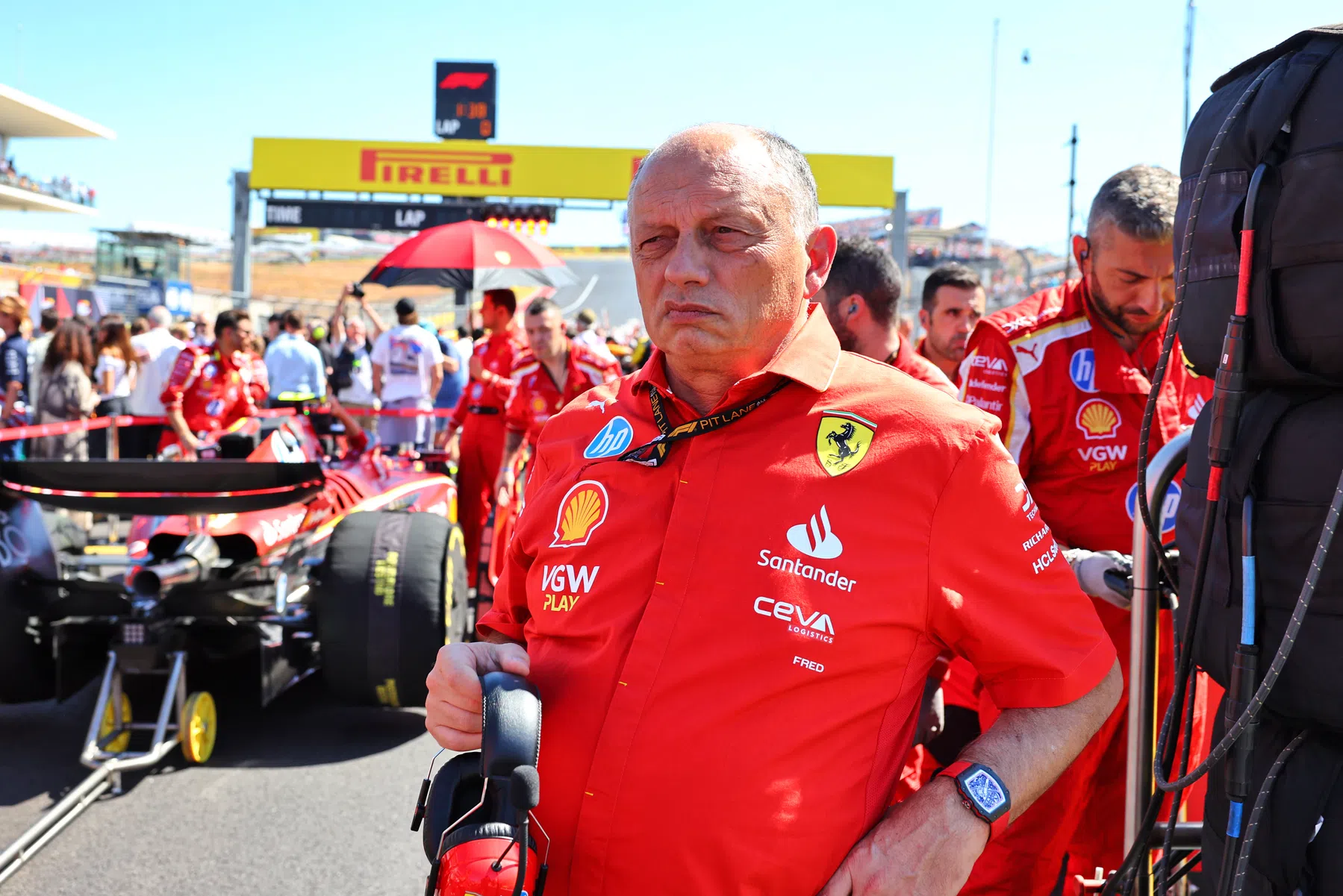 F1 Fred Vasseur gibt zu, dass Ferrari in der Saison 2024 Fehler gemacht hat