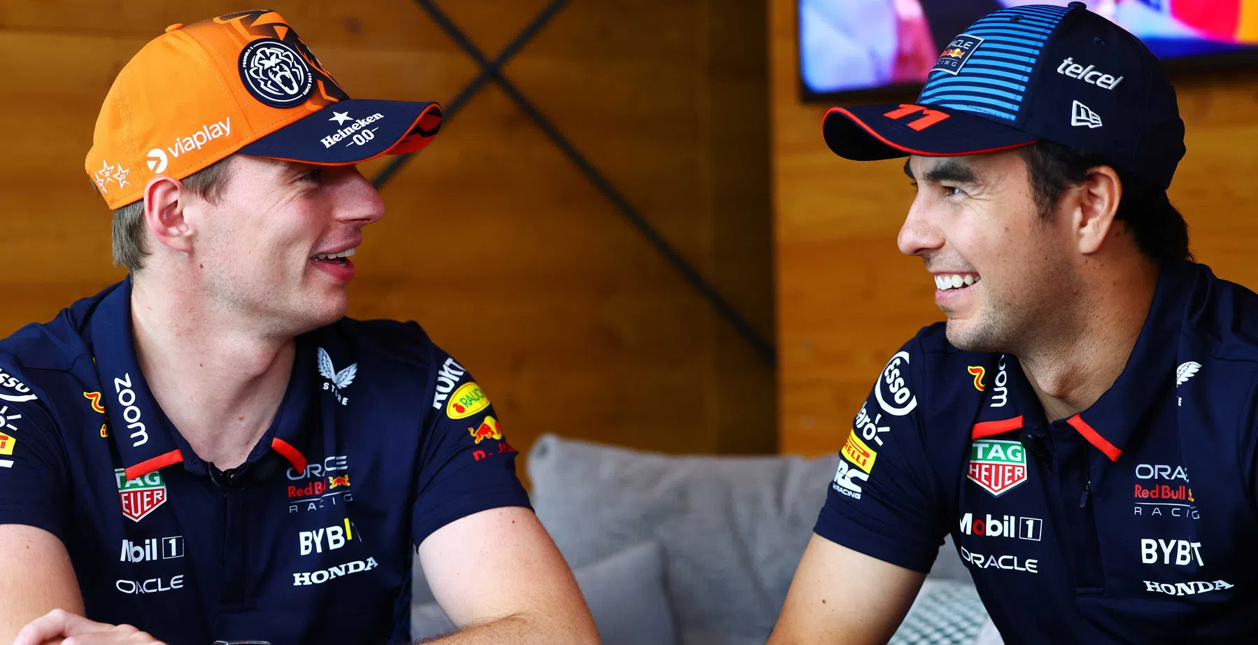 Max Verstappen and Sergio Perez F1 win bizarre award for best couple