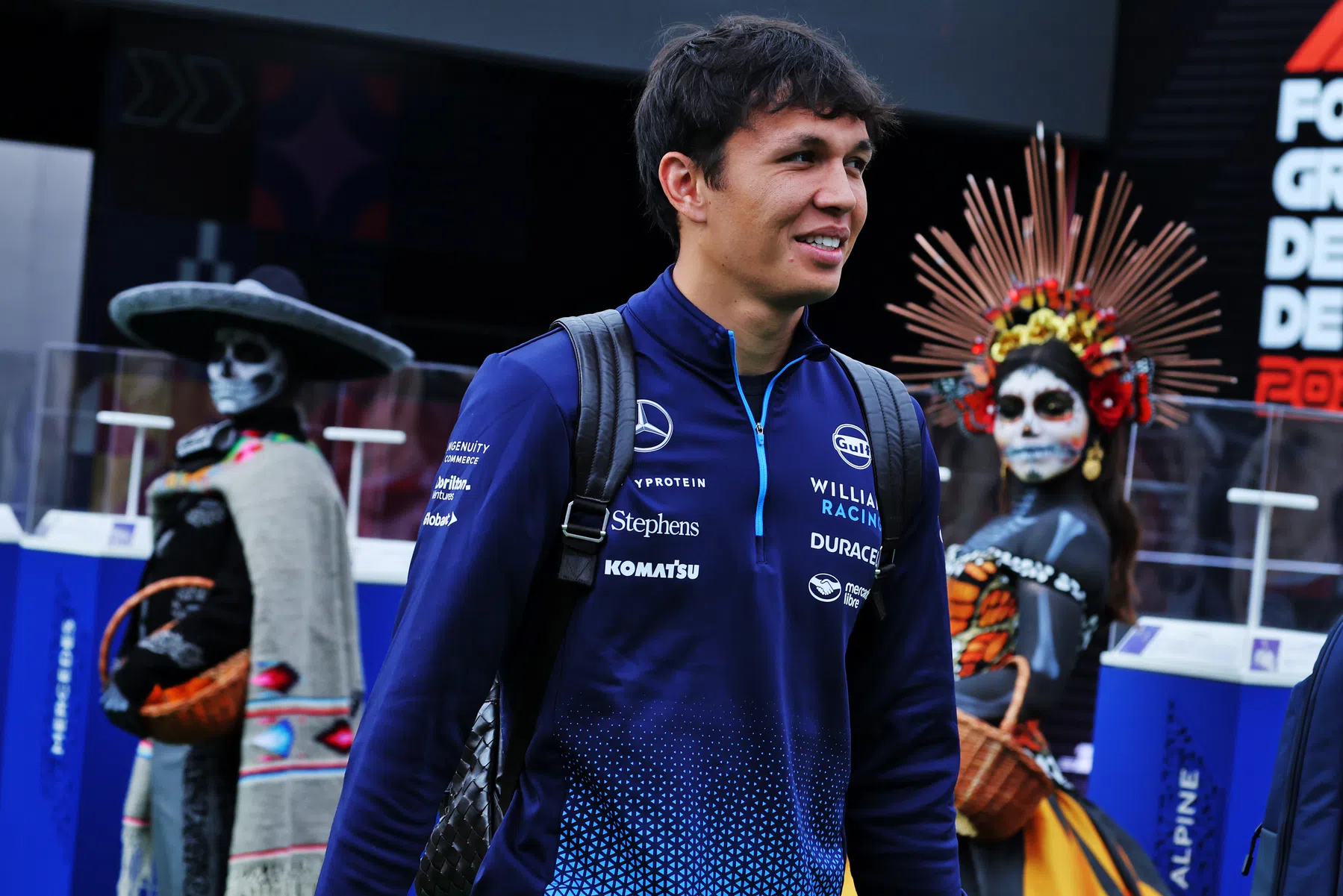 Il verdetto degli steward di F1 su Alex Albon dopo l'incidente in Messico nelle FP1 con Bearman