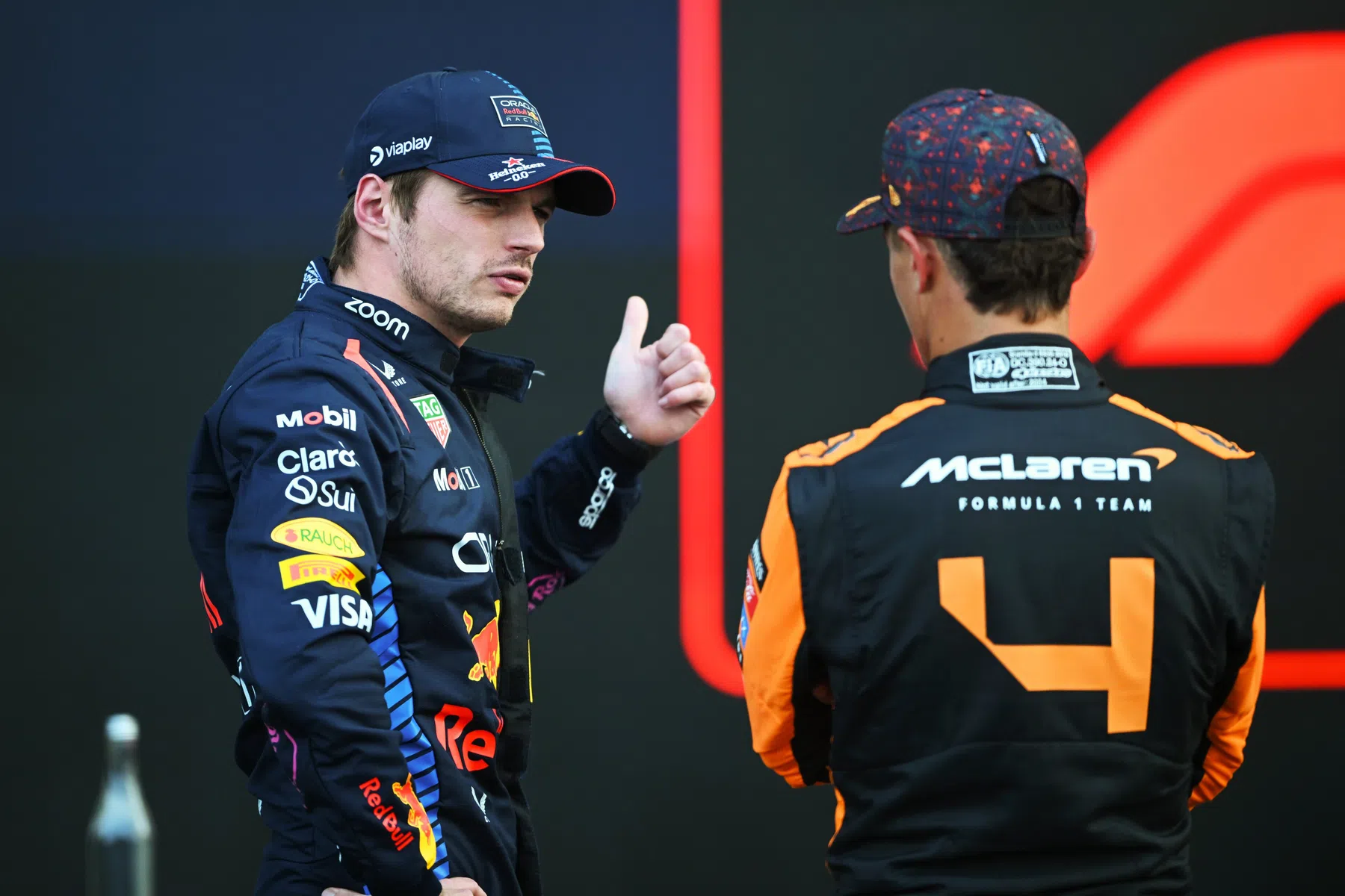 Max Verstappen and Norris keep quiet after meeting with FIA Mexico