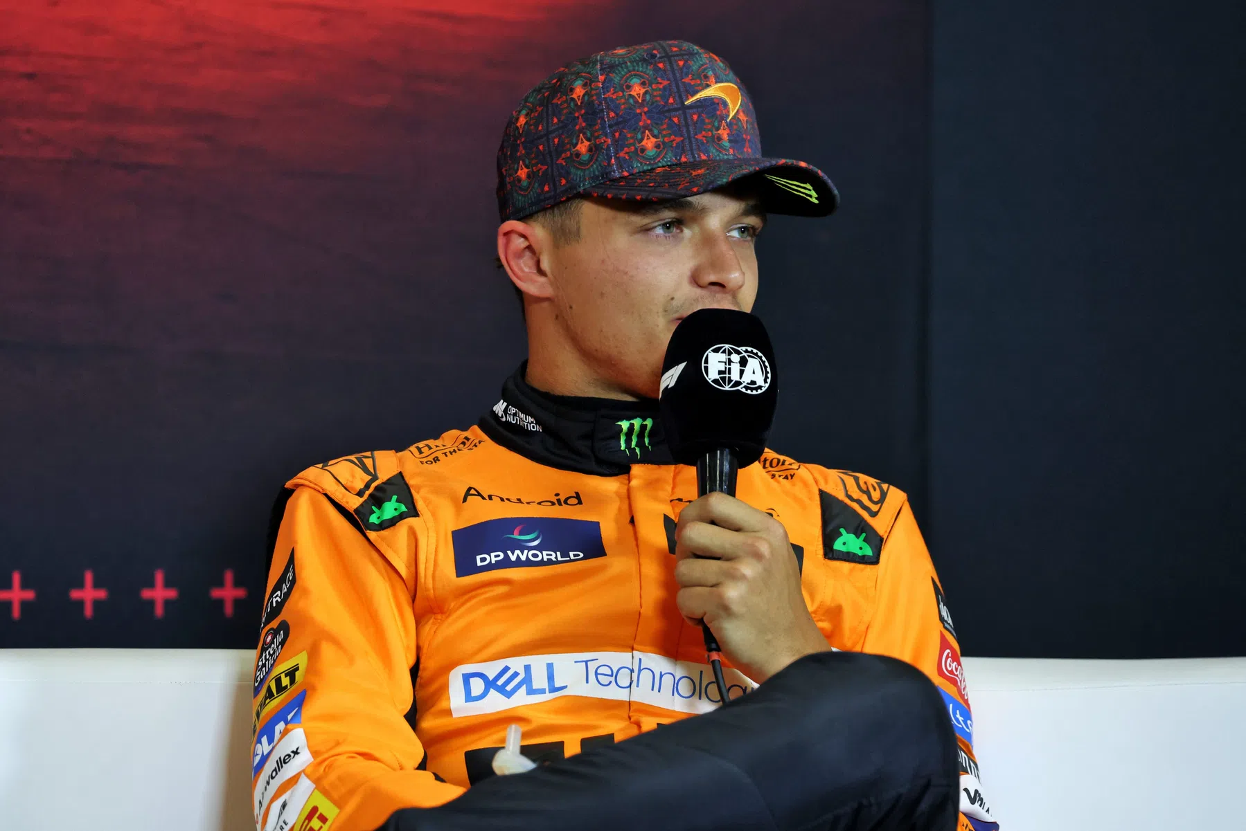 Lando Norris is tevreden met P3 in Mexico