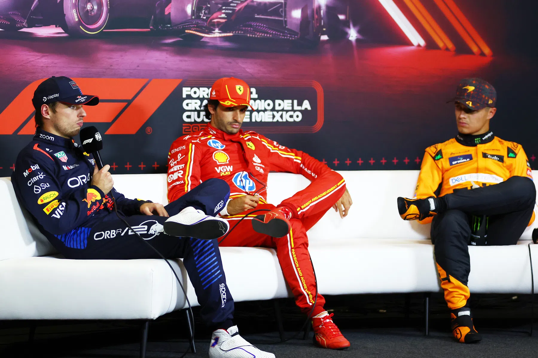 norris verwacht niet te kunnen strijden met ferrari in mexico