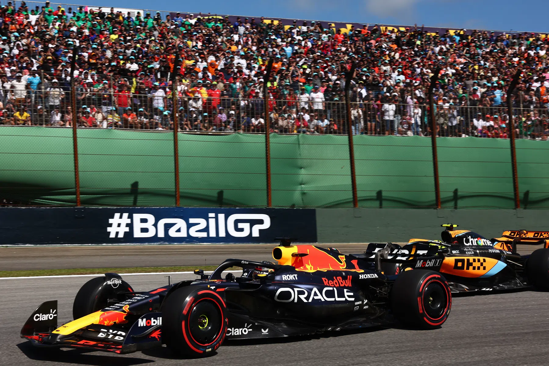 What is the timetable for the F1 Brazilian Grand Prix weekend?