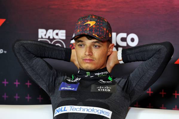 Lando Norris Verstappen Ferrari contre nous Mexique Championnats de F1