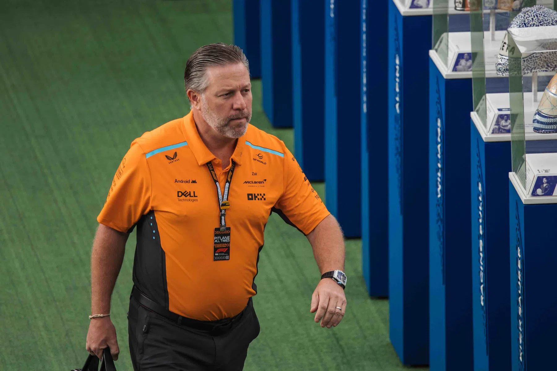 Zak Brown unhappy with the way Max Verstappen is racing in f1