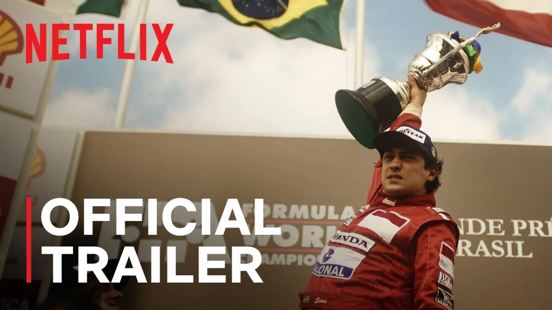 Netflix revela trailer do documentário sobre F1 de Ayrton Senna