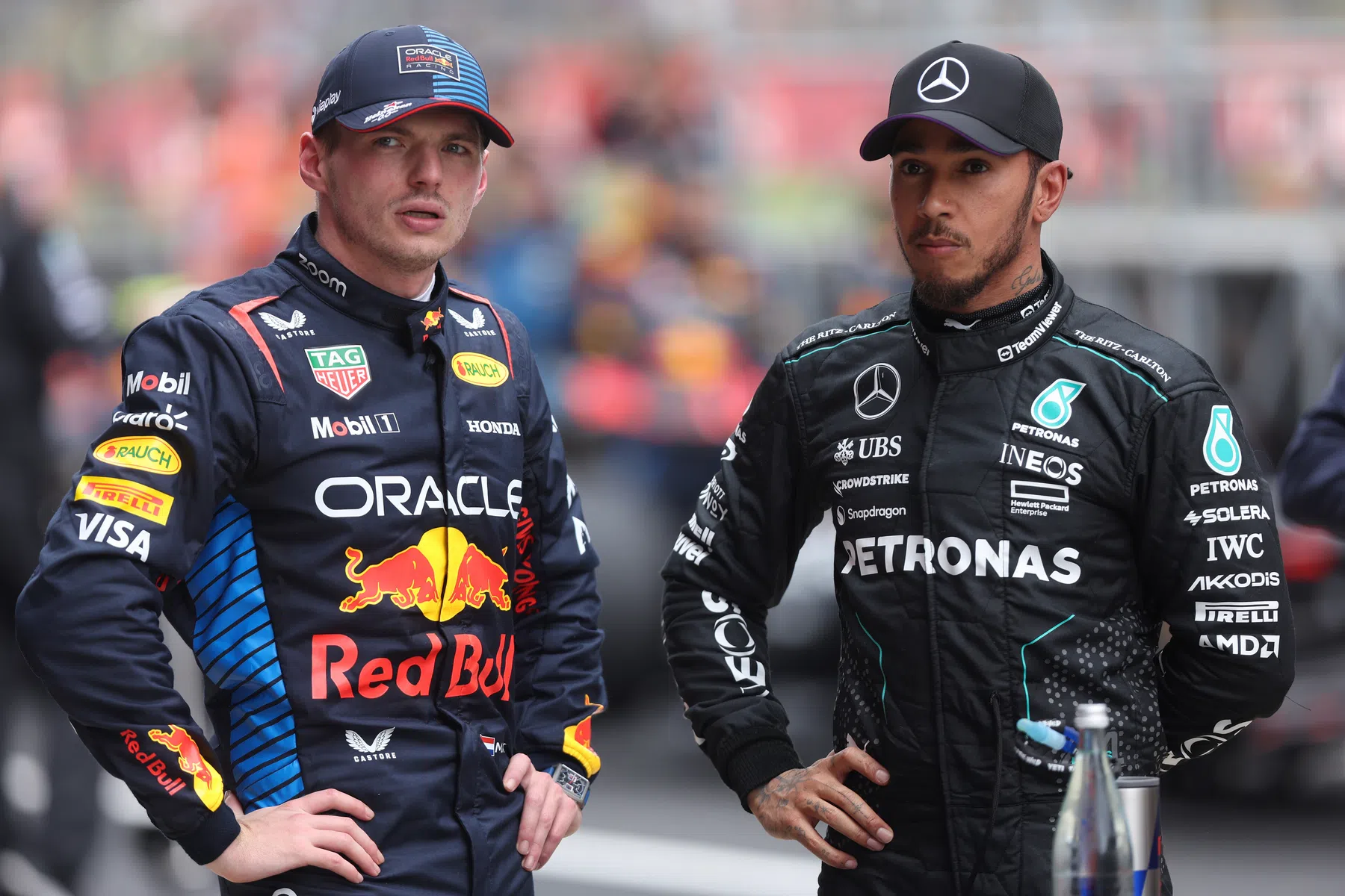 Lewis Hamilton sobre a luta pelo título de Max Verstappen e Lando Norris na F1