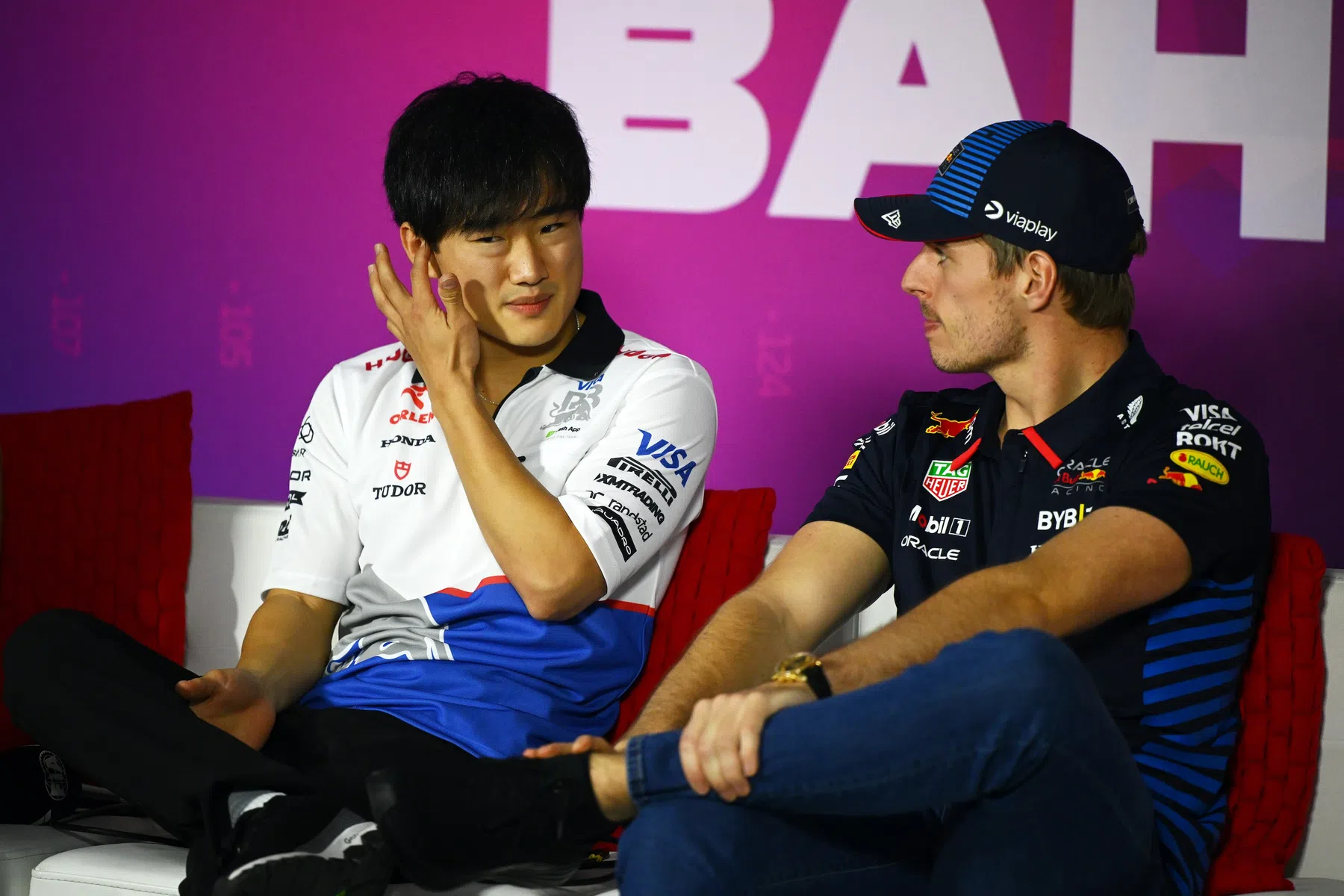 Tsunoda sur Red Bull Racing et Max Verstappen en 2025