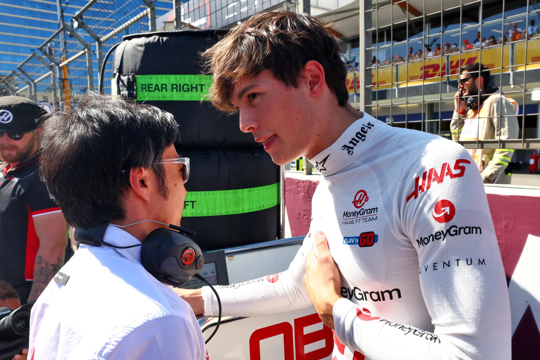 Oliver Bearman found out about Brazilian GP replacement at Haas