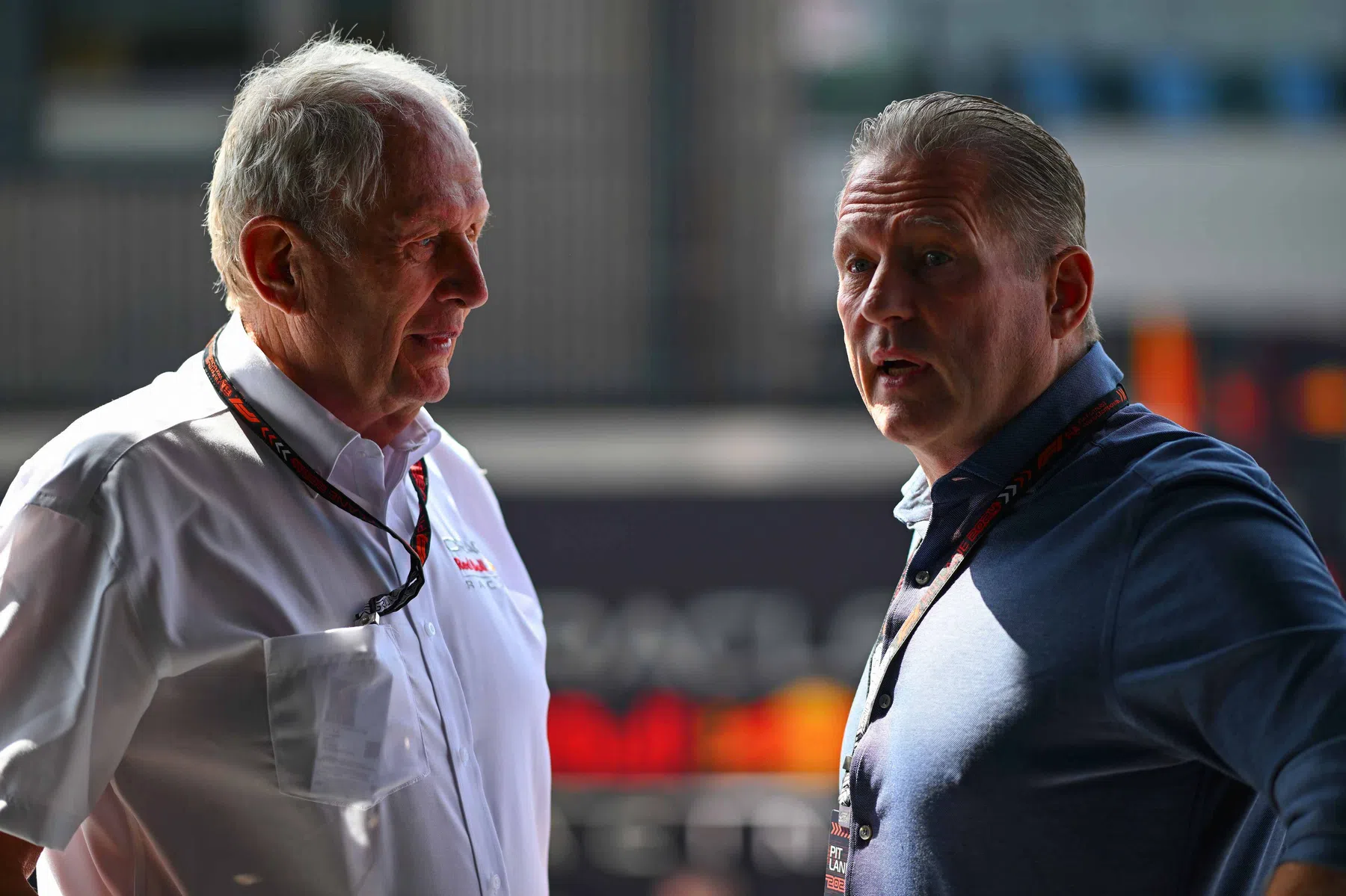 Jos Verstappen and Helmut Marko on Verstappen's brilliant win