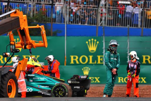 F1 Lance Stroll DNF Formazione giro GP Brasile reazione