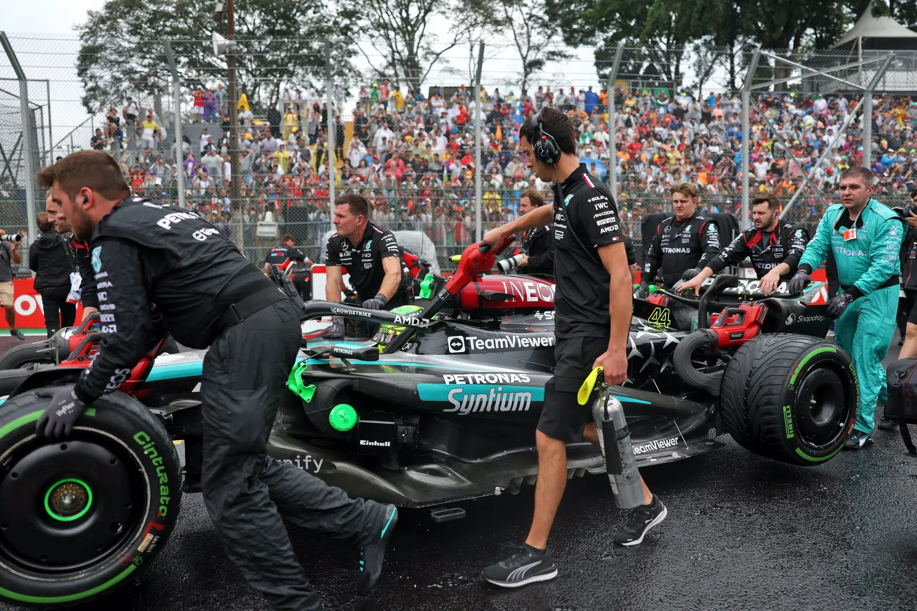 Straf Mercedes Formule 1 Grand Prix Brazilië