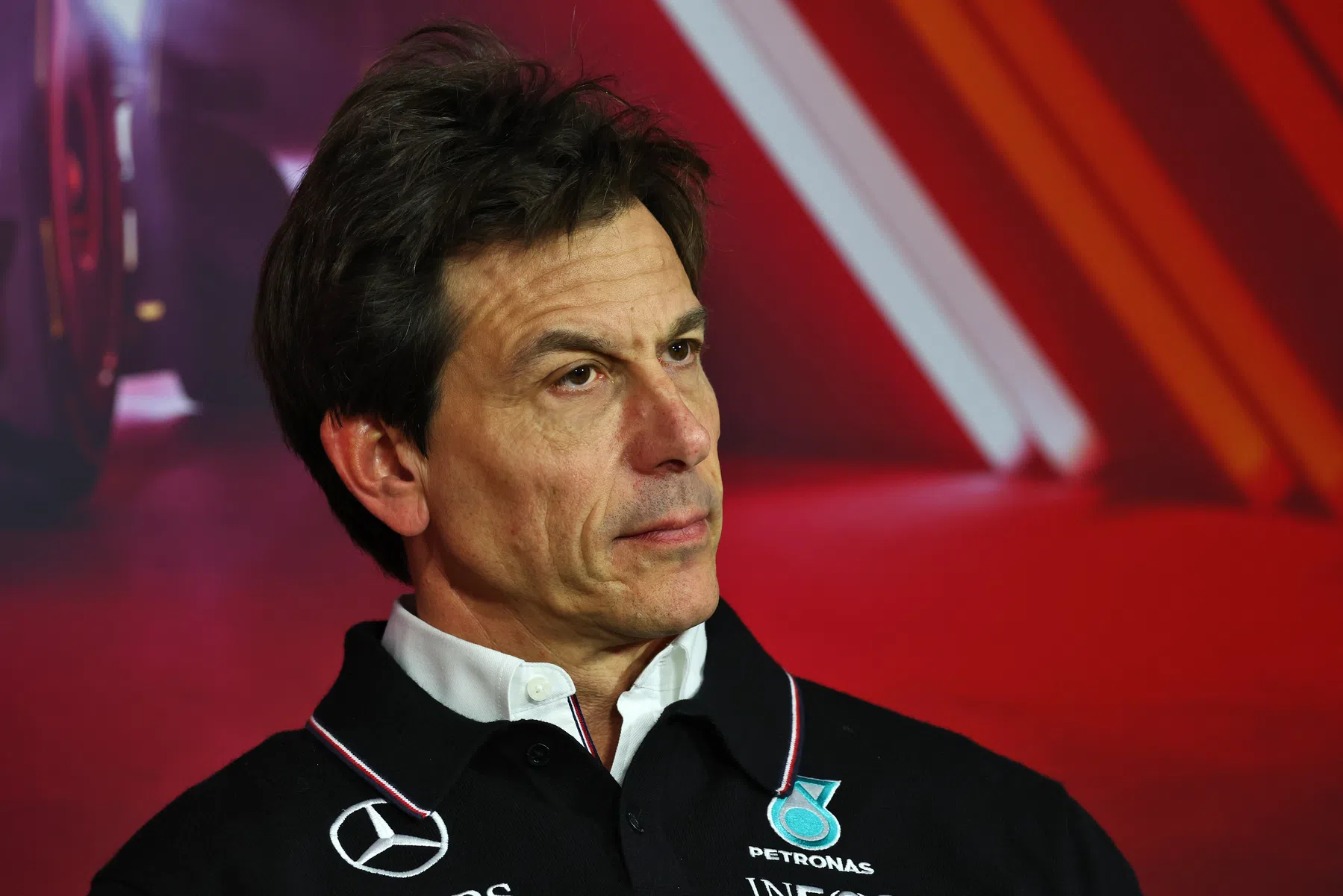 Toto Wolff defends driver Lewis Hamilton in F1 Las Vegas press conference