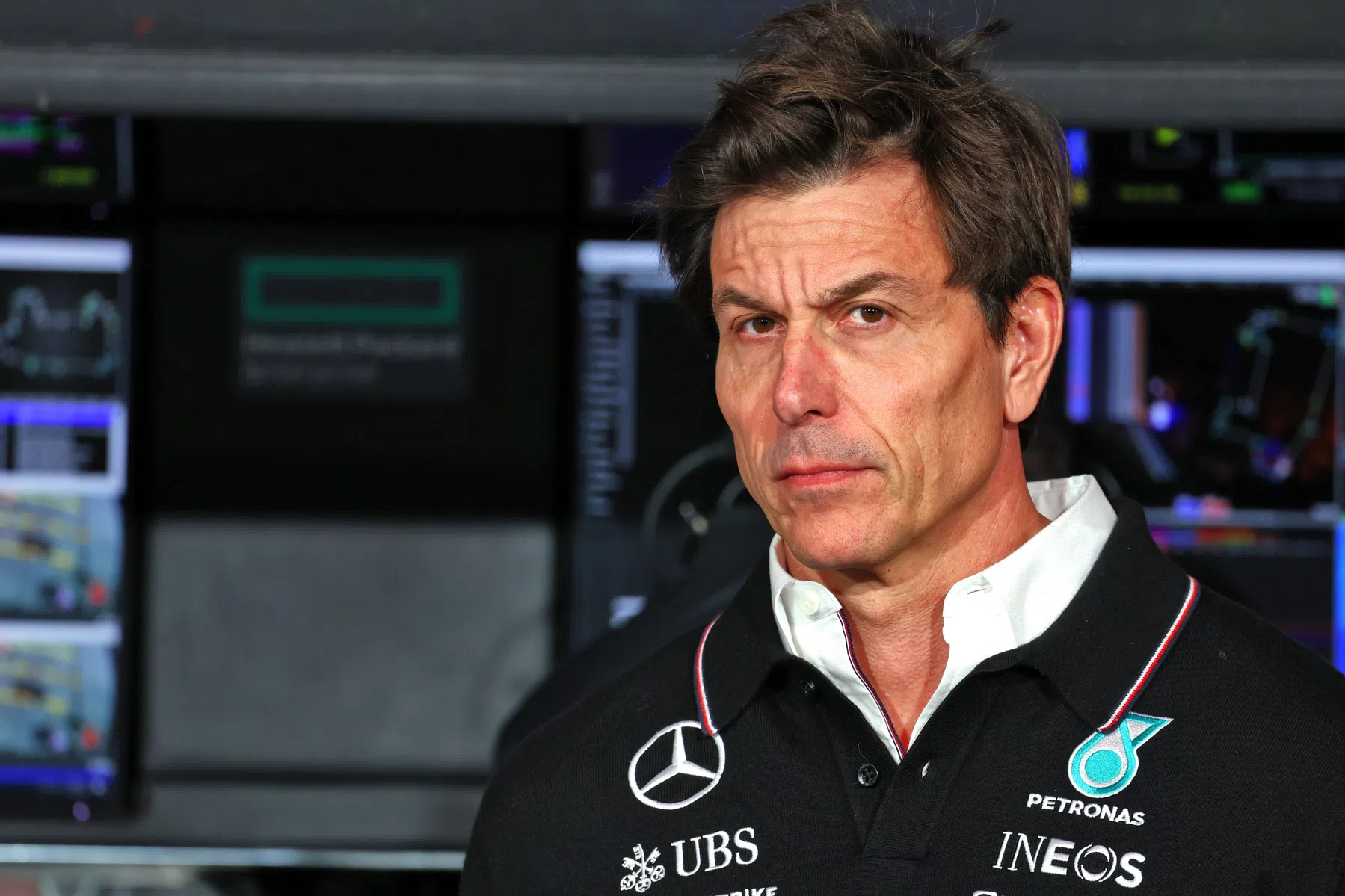 Toto Wolff blij met pole position George Russell in Las Vegas