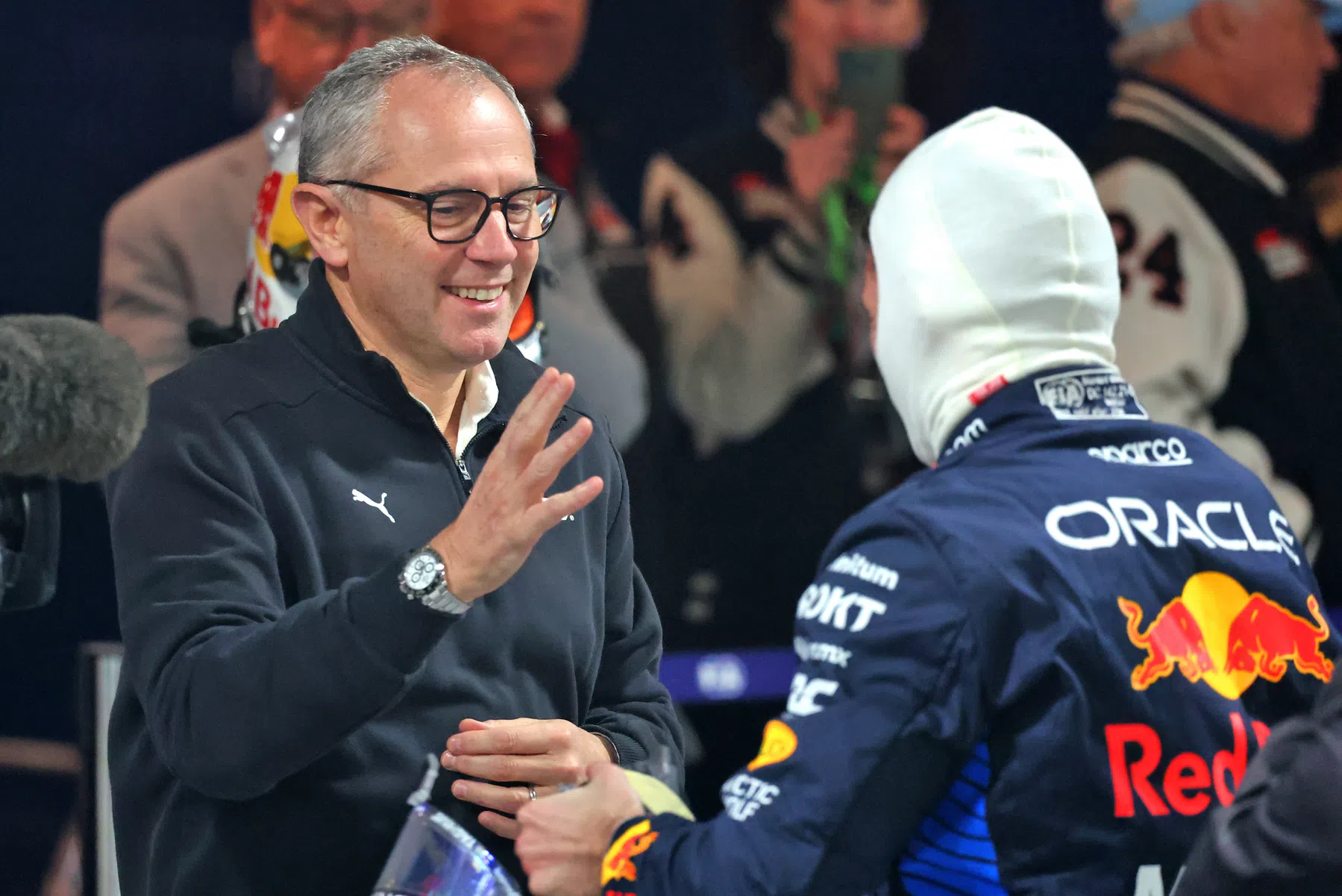 Stefano Domenicali congratulates Verstappen on fourth world title