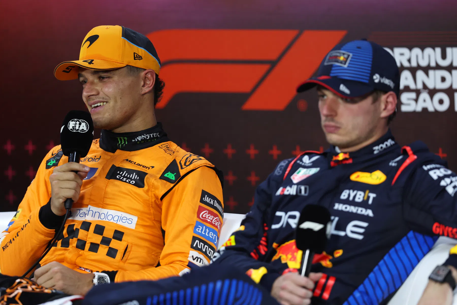 Lando Norris in awe of Max Verstappen after F1 title win