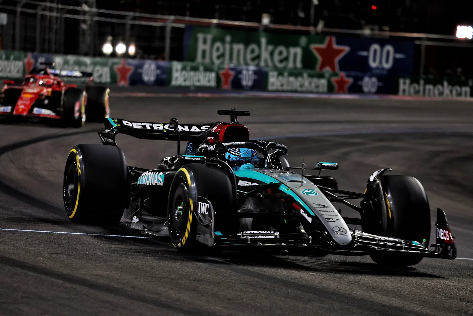 full Formula 1 results from Las Vegas Grand Prix