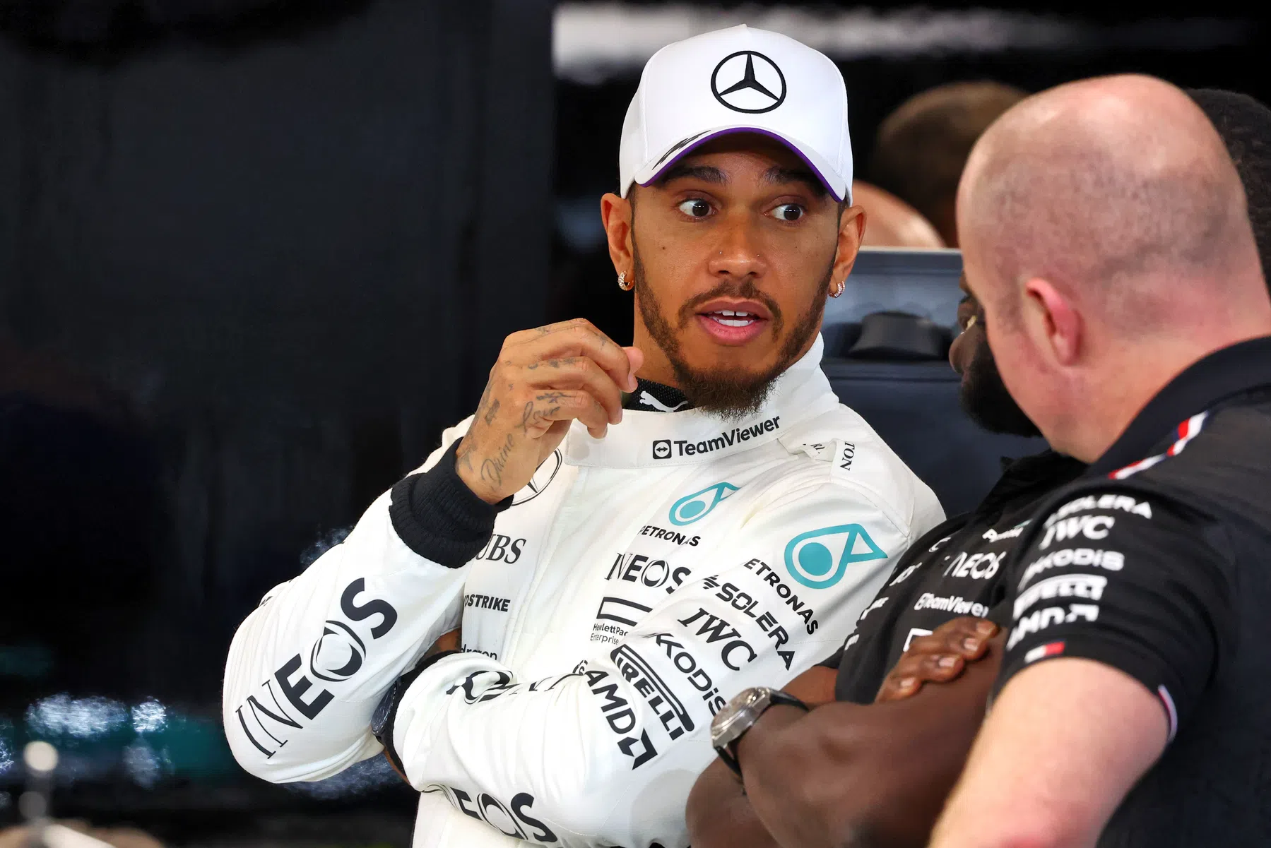 Lewis Hamilton mit neuem F1-Getriebe in Katar