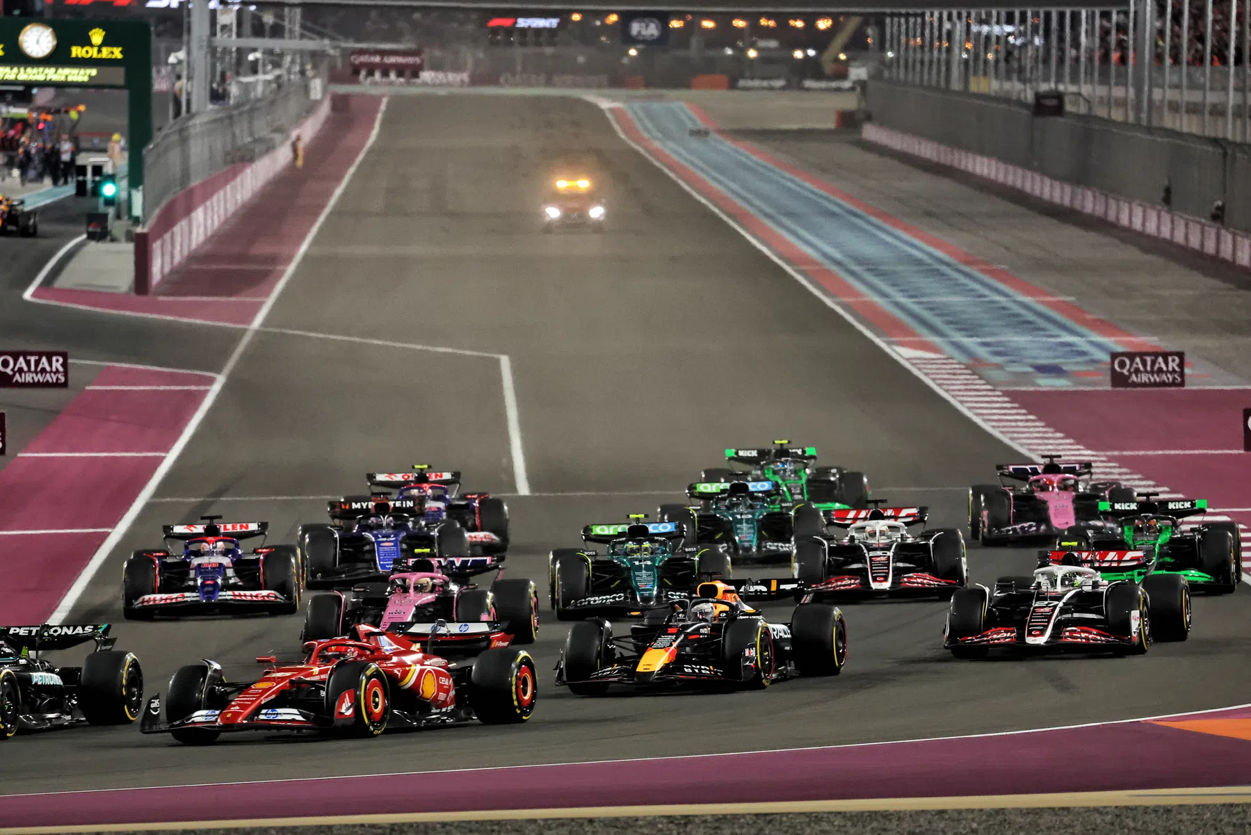 F1 constructeurskampioenschap na Qatar sprintrace McLaren en Ferrari