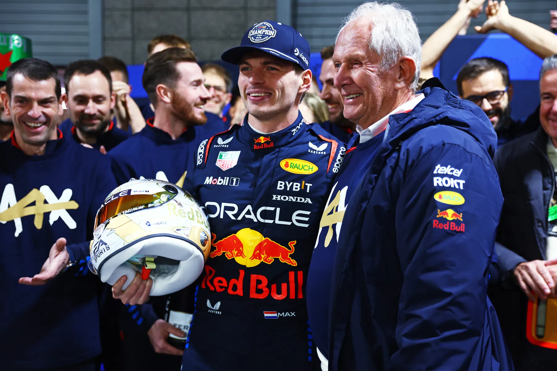 Helmut Marko reageert op incident Max Verstappen en George Russell