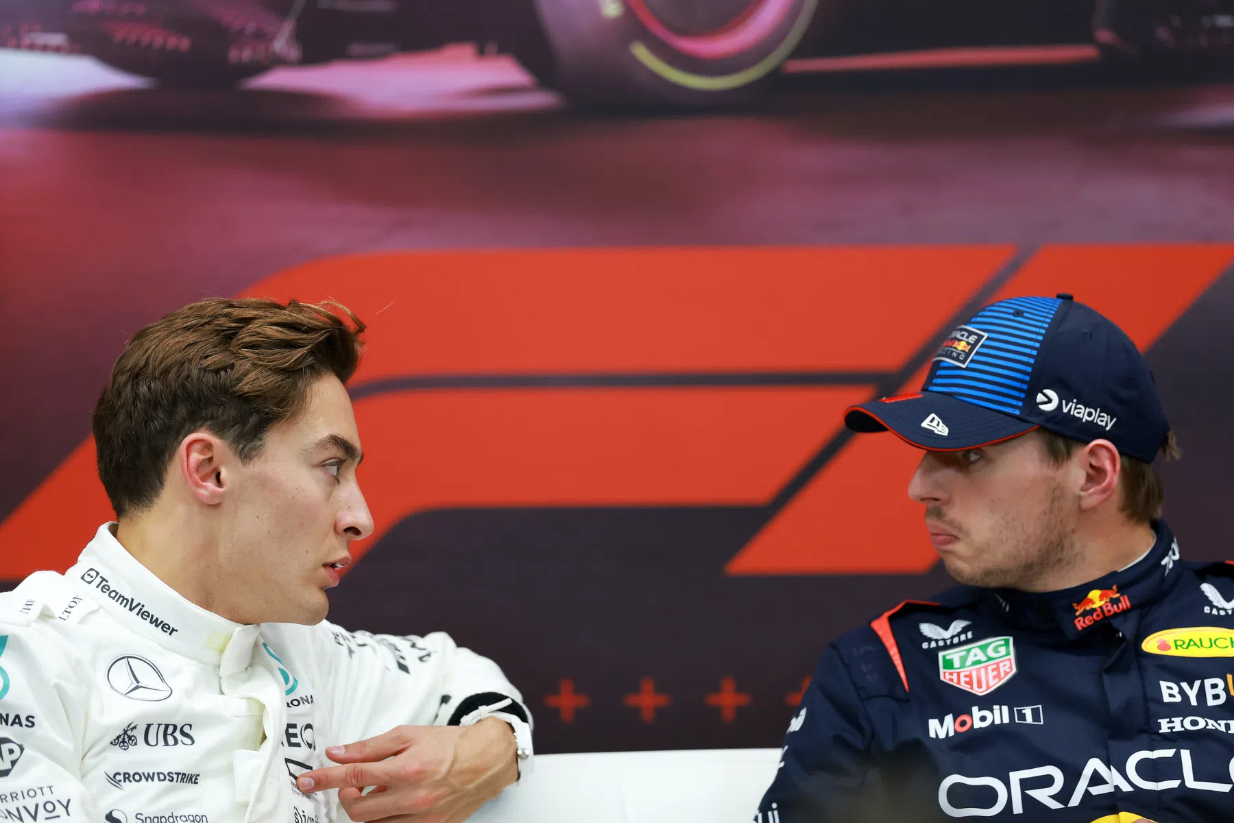 Max Verstappen George Russell Formula 1 qualifying Qatar