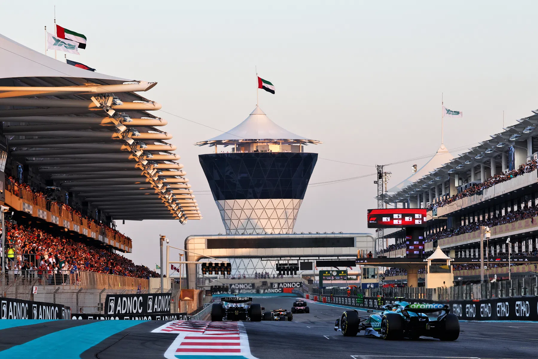 Prévision météo pour le GP d'Abu Dhabi F1 2024