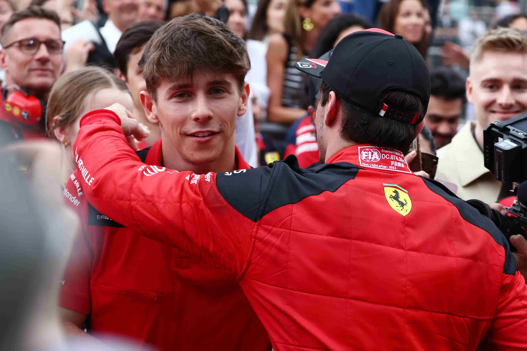 F1: Alineación HISTÓRICA de Ferrari para la FP1 en Abu Dhabi