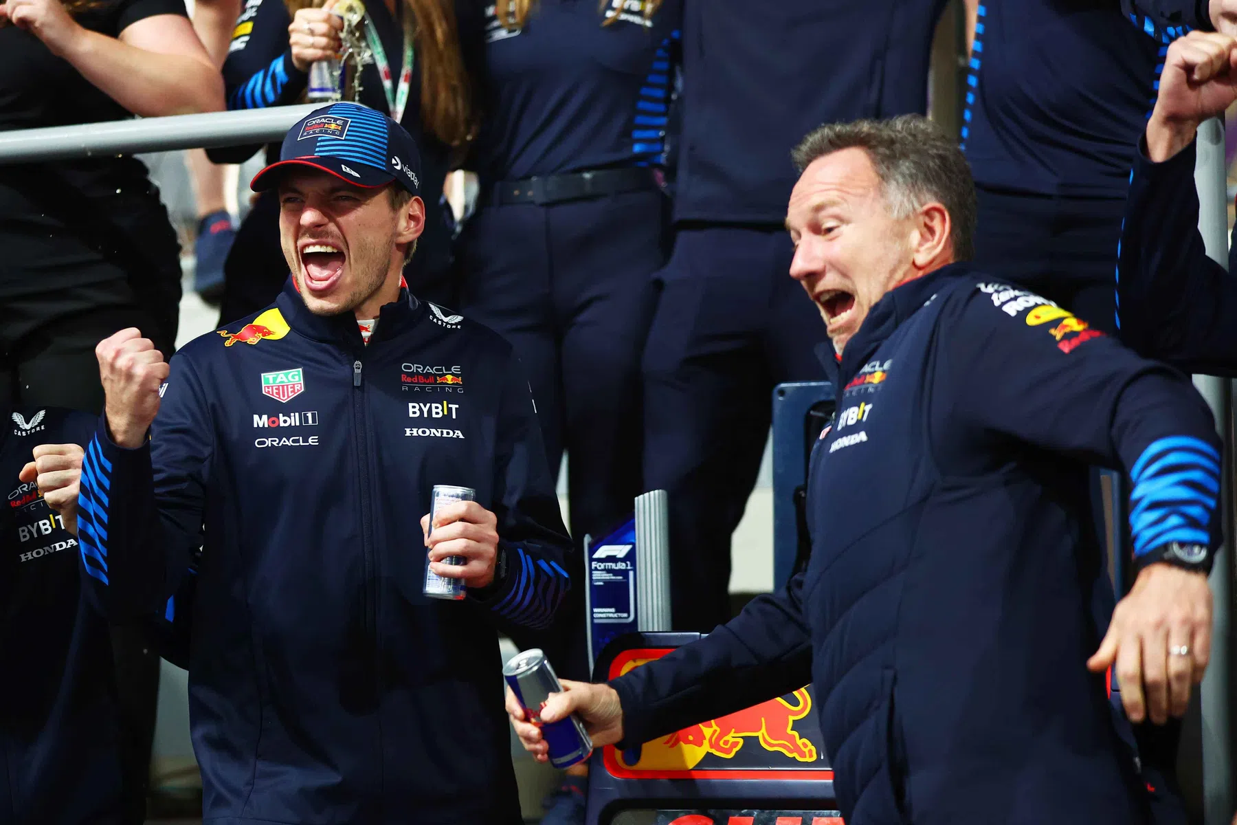 Christian Horner habla sobre los compañeros de Max Verstappen en la F1